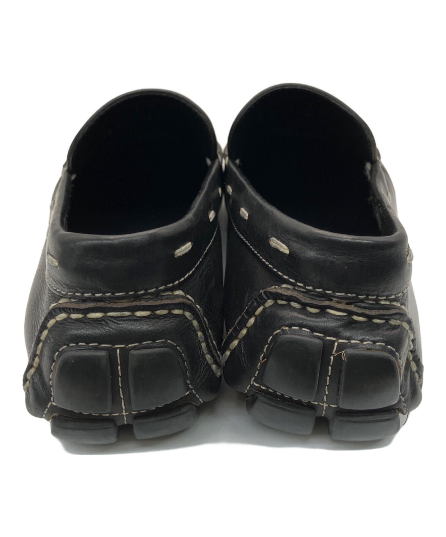 PRADA ドライビングシューズ 中古・古着通販】PRADA (プラダ) ドライビングシューズ ブラウン