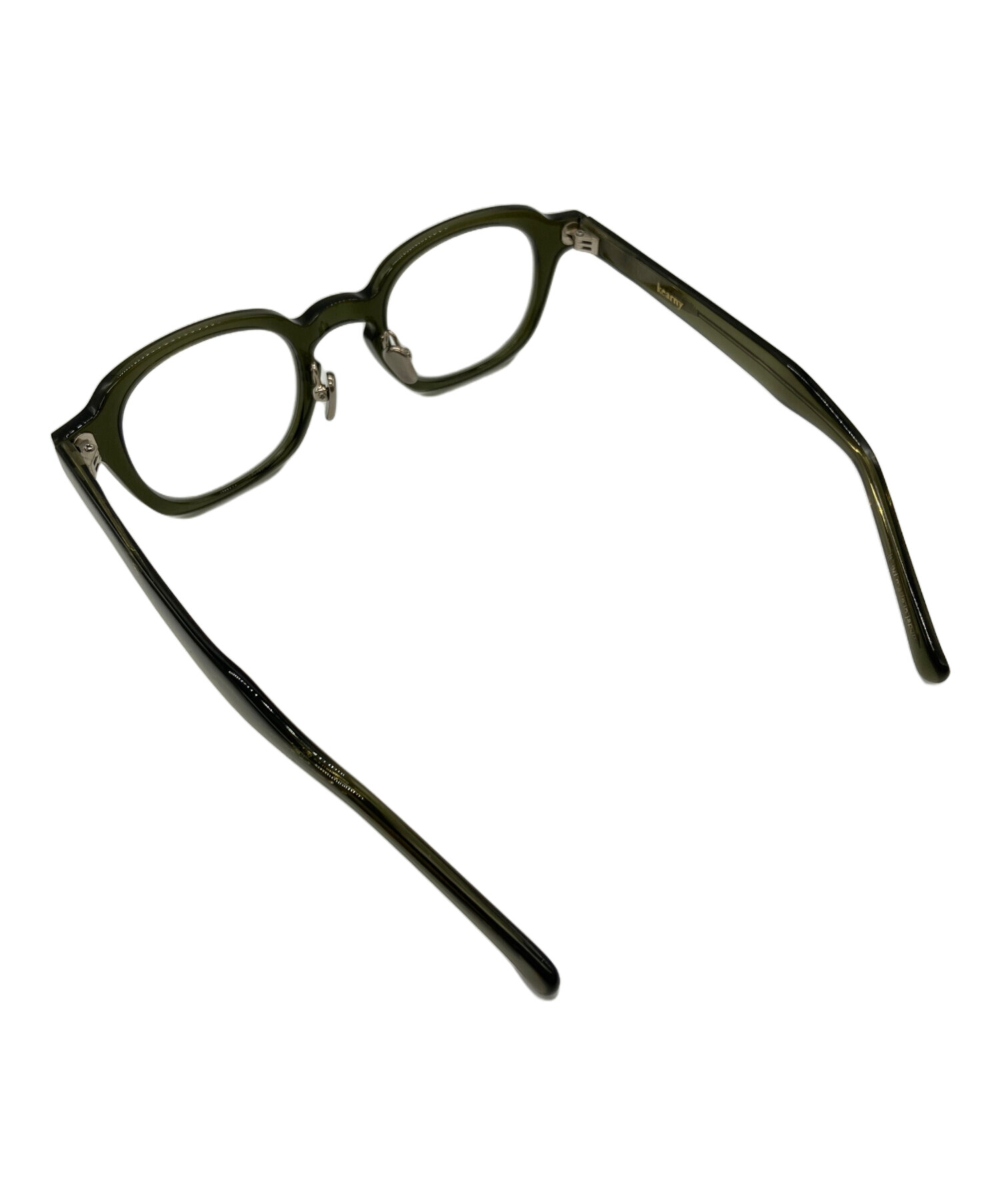 ○専用です○kearny / カーニー / antonin / 伊達メガネ 中古・古着通販】KEARNY (カーニー) 伊達眼鏡 グリーン｜ブランド