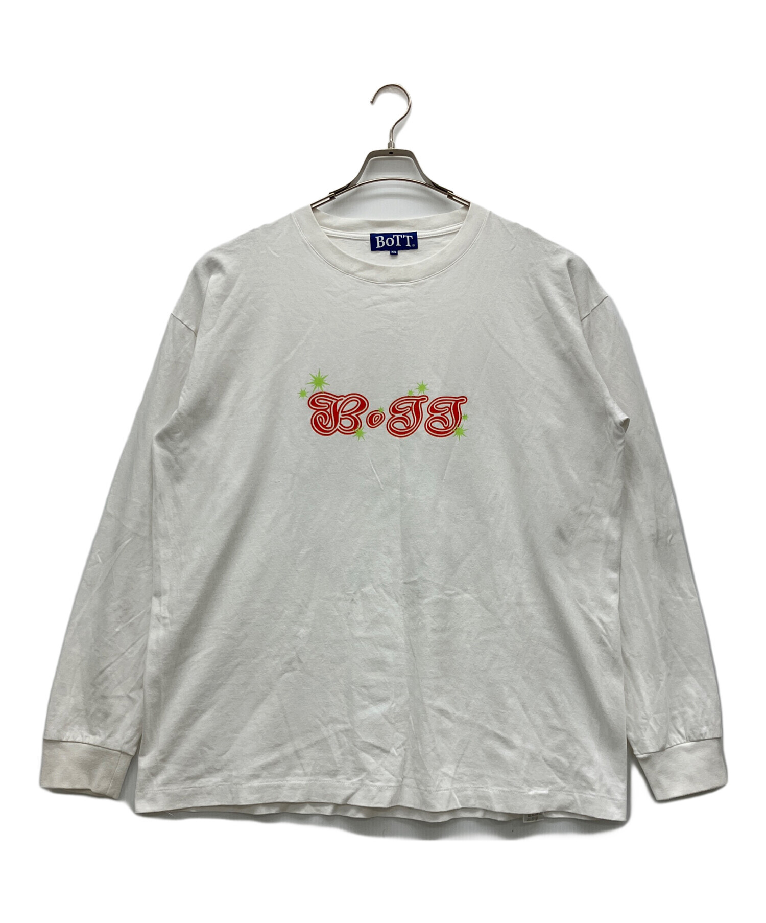 中古・古着通販】BoTT (ボット) 長袖カットソー ホワイト サイズ:XXL 