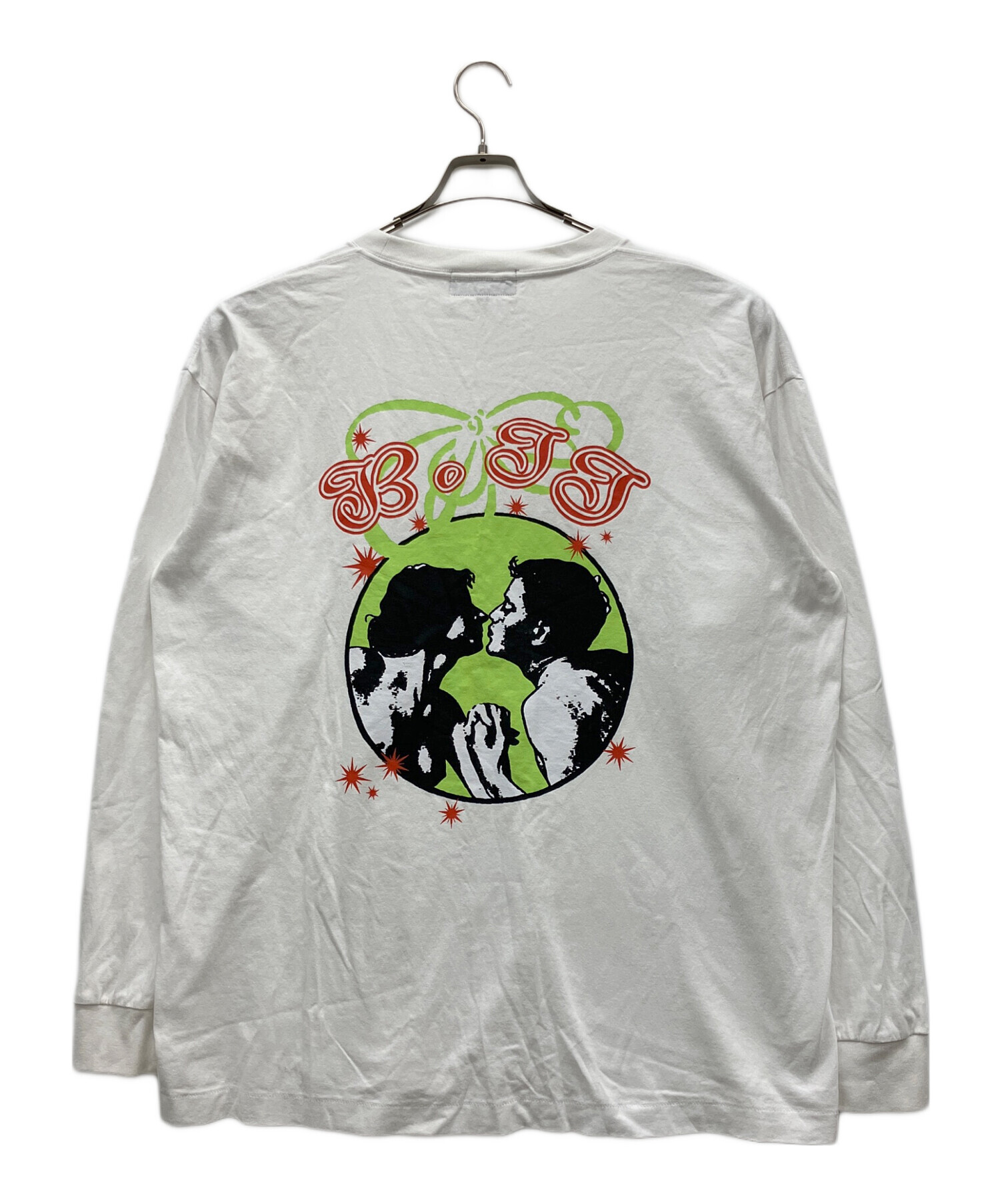 中古・古着通販】BoTT (ボット) 長袖カットソー ホワイト サイズ:XXL 