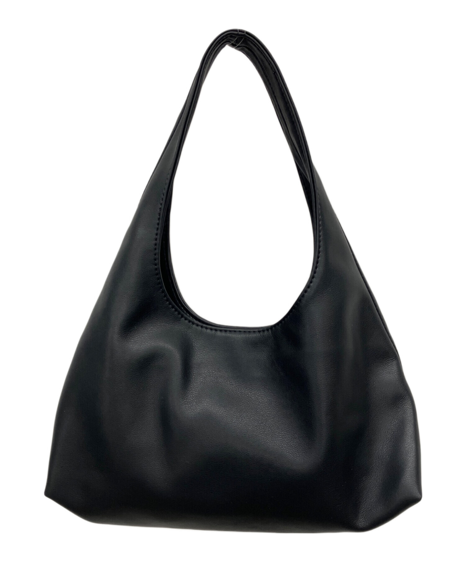 【未使用】A.P.C. ブラックレザーケース 中古・古着通販】A.P.C. (アーペーセー) フェイクレザーハンドバッグ