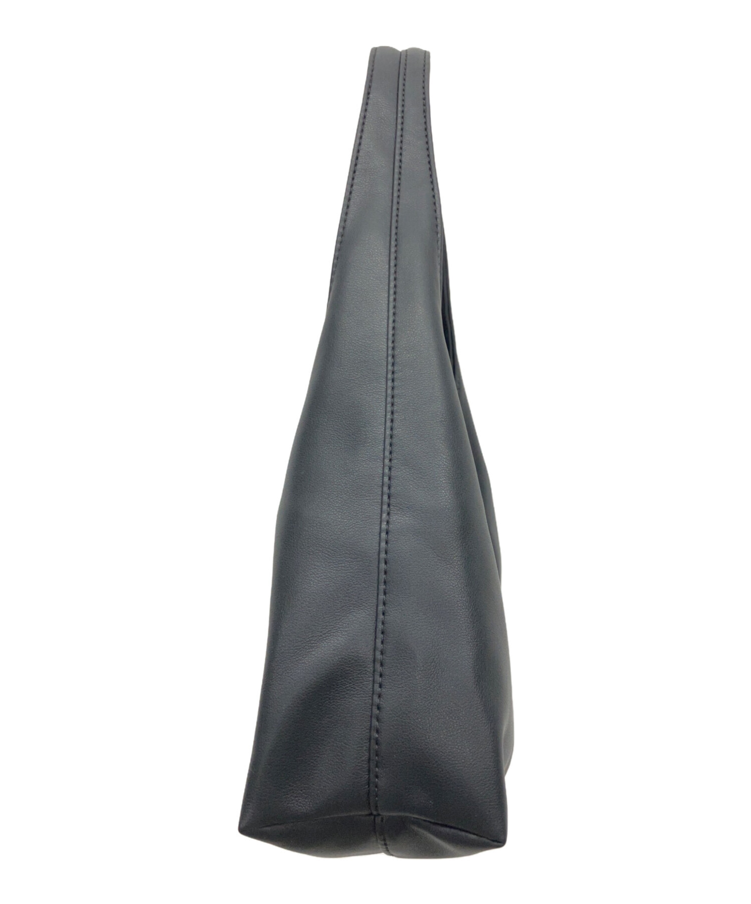 【未使用】A.P.C. ブラックレザーケース 中古・古着通販】A.P.C. (アーペーセー) フェイクレザーハンドバッグ