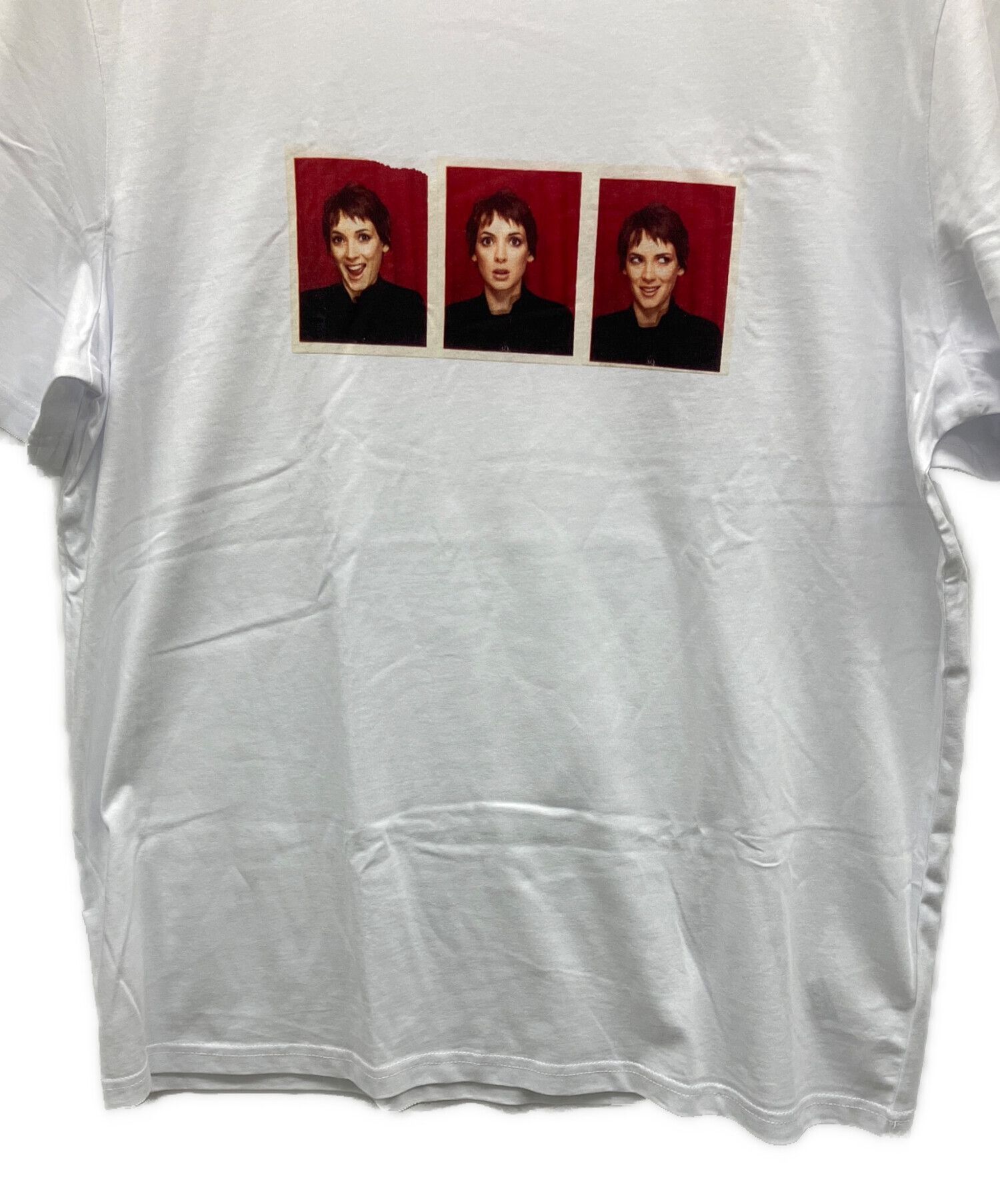 中古・古着通販】idea (イデア) 半袖カットソー ホワイト サイズ:XL 