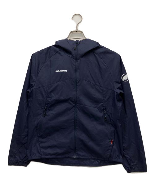 ゲリラセール ‼️美品【MAMMUT】フードジャケット レディース M ネイビー 中古・古着通販】MAMMUT (マムート) コンベイウィンドブレーカー