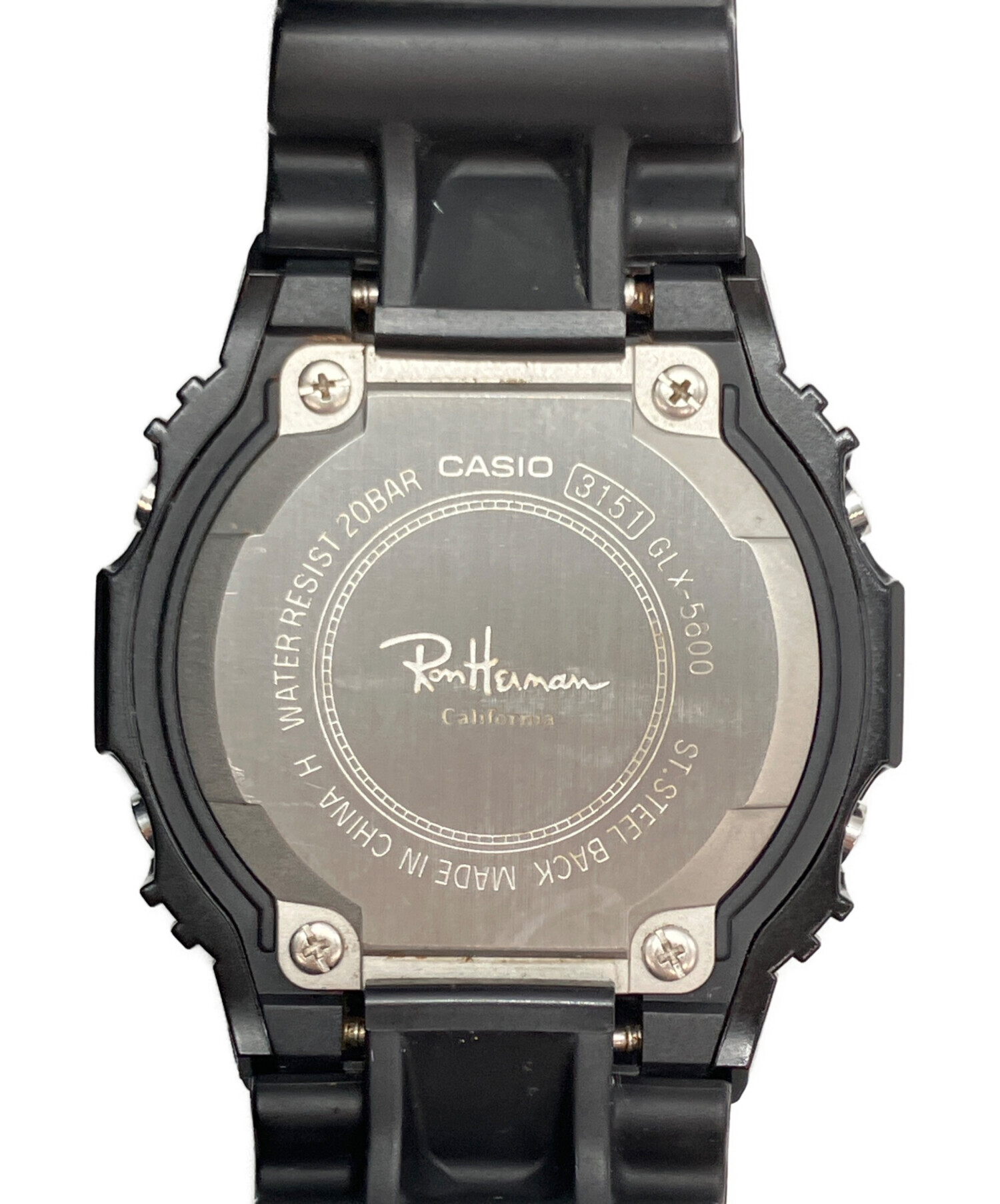 Ron Herman(ロンハーマン)店舗限定GLX-5600別注【ブラック】 中古・古着通販】CASIO (カシオ) Ron Herman (ロンハーマン) デジタル