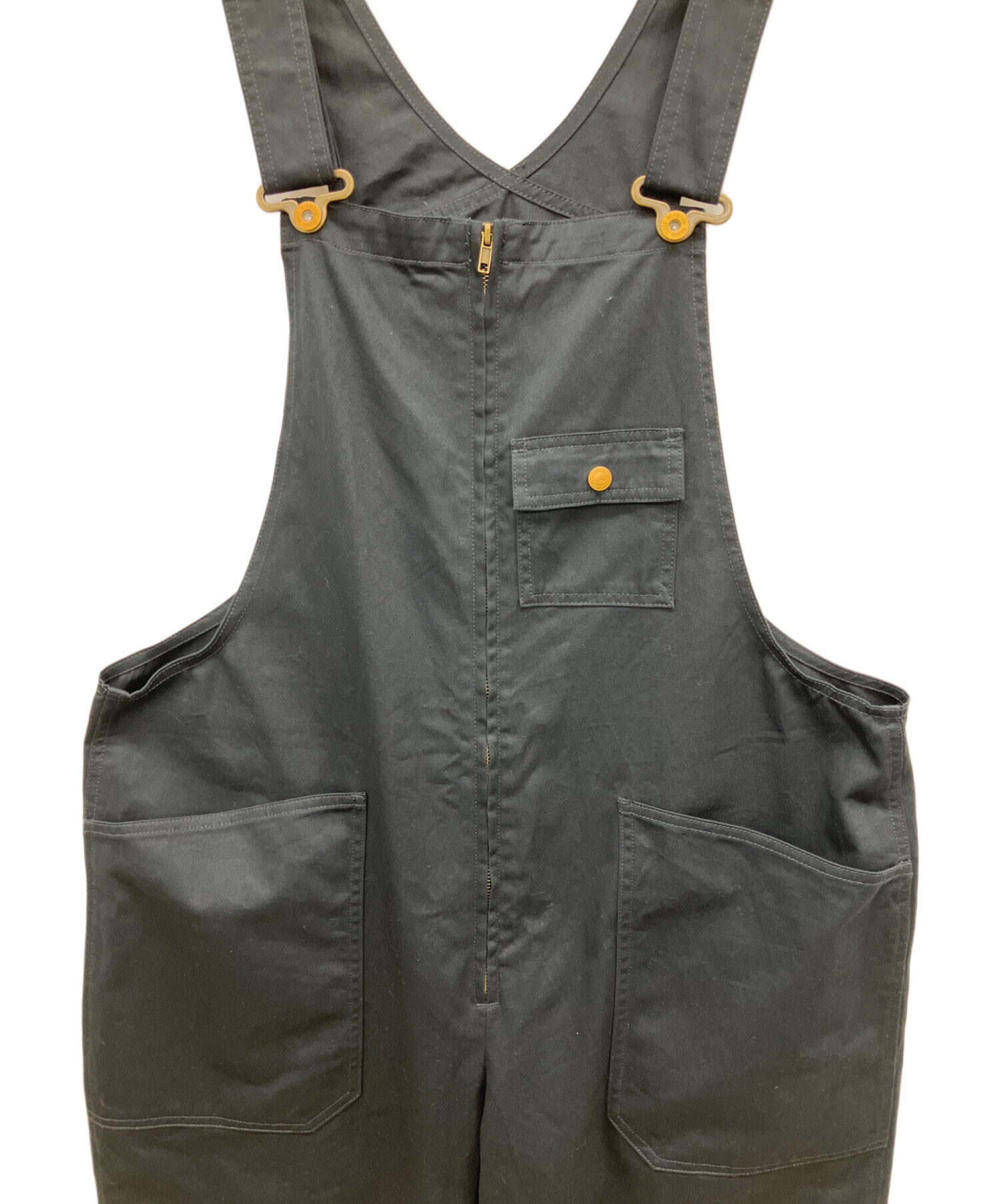 中古・古着通販】Dickies (ディッキーズ) オーバーオール ブラック