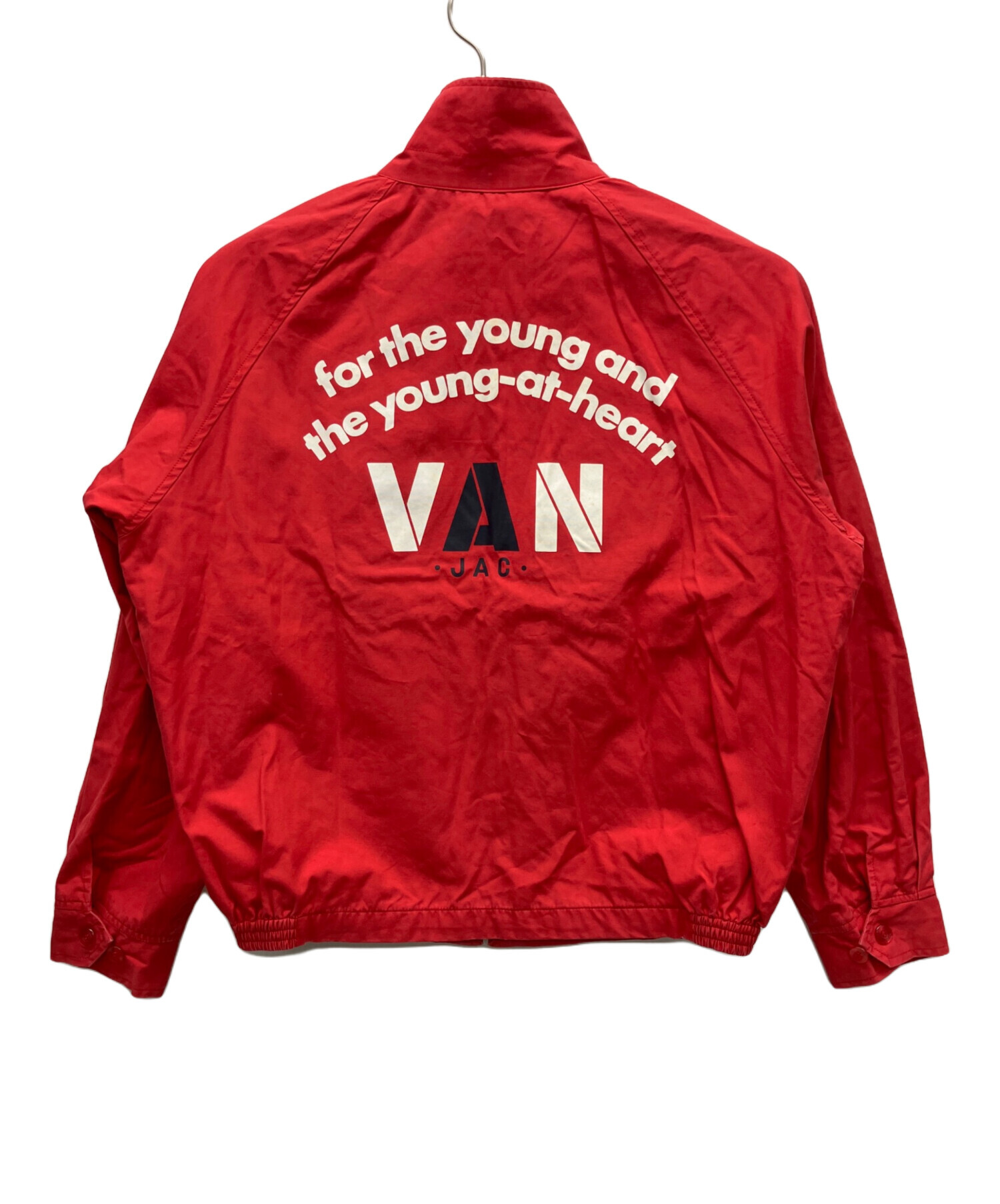 VAN レッド 、スイングトップ 中古・古着通販】VAN (ヴァン) スイングトップ レッド サイズ:M