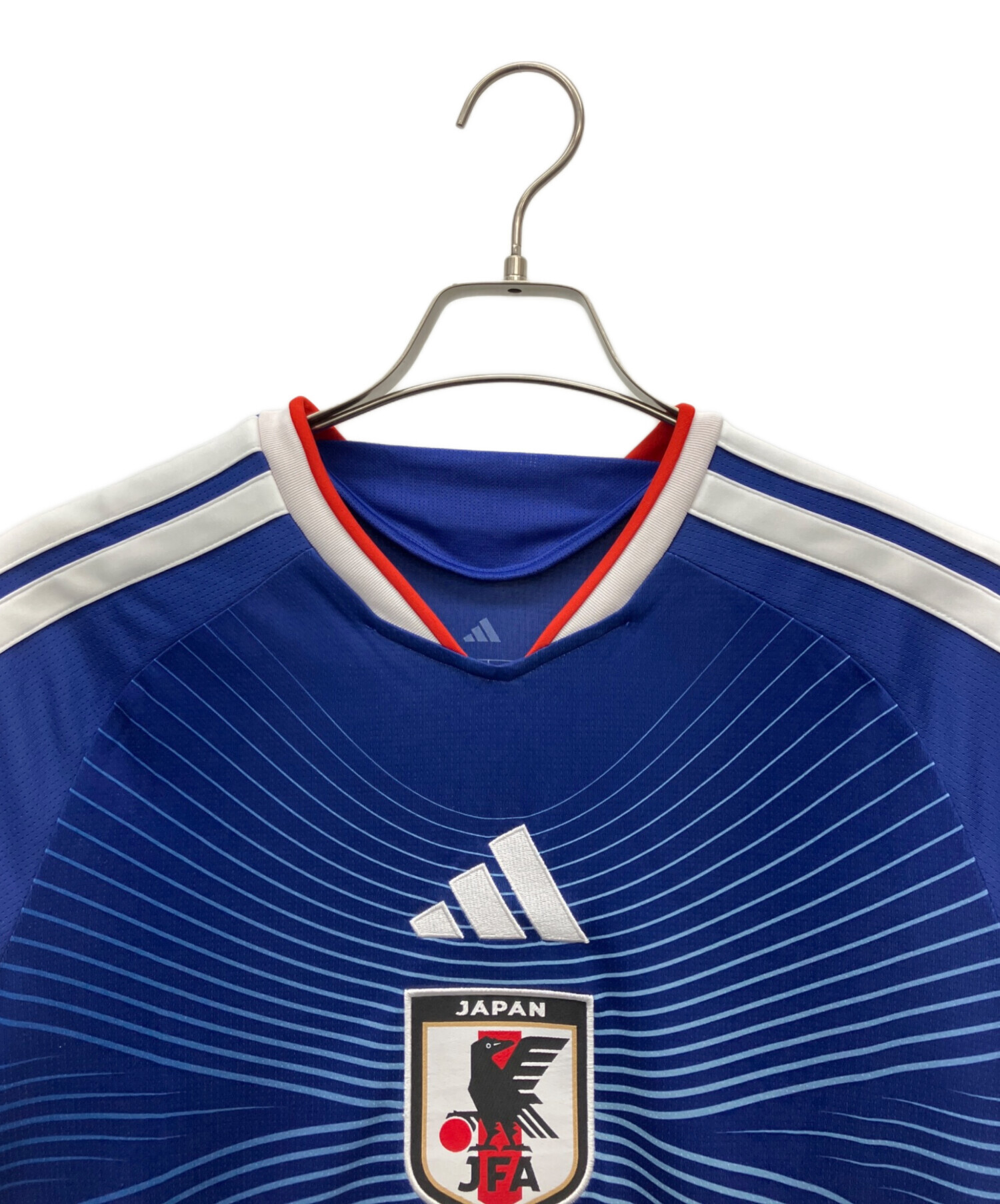 中古・古着通販】adidas (アディダス) サッカーユニフォーム ブルー