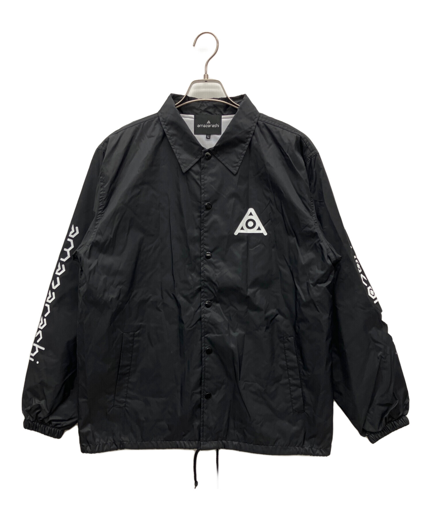 中古・古着通販】amazarashi (アマザラシ) コーチジャケット ブラック