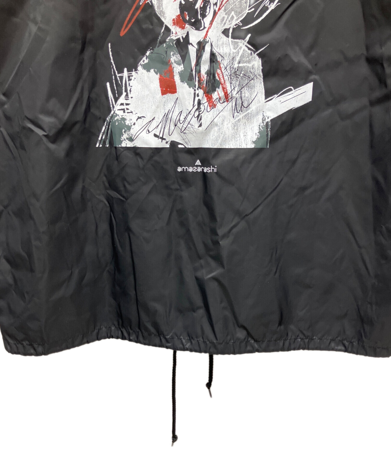 中古・古着通販】amazarashi (アマザラシ) コーチジャケット ブラック