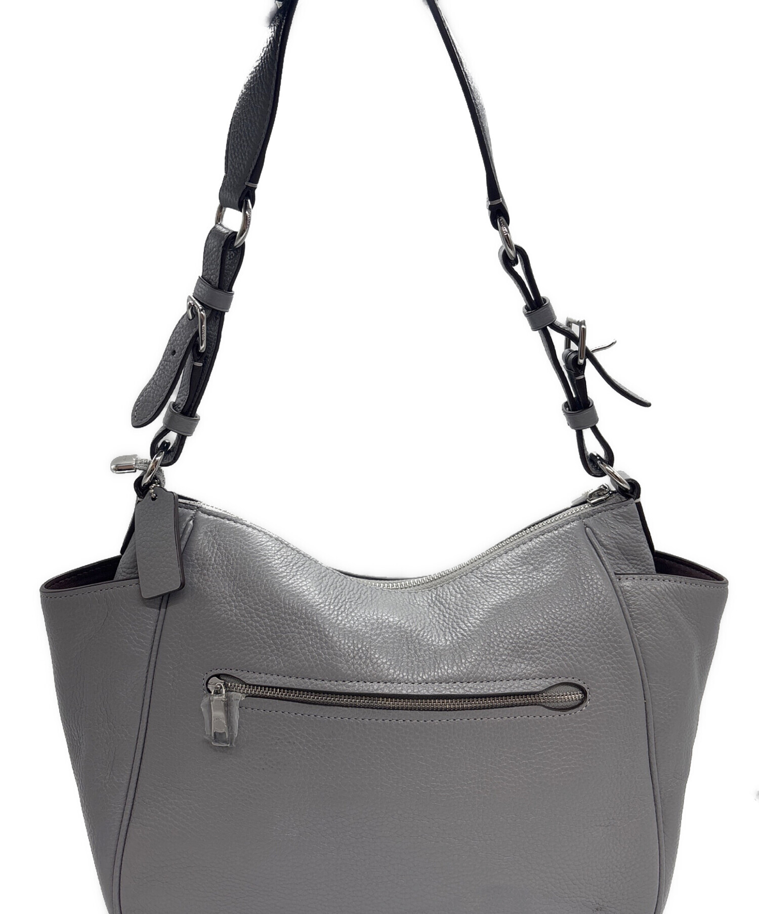 中古・古着通販】COACH (コーチ) ショルダーバッグ グレー｜ブランド
