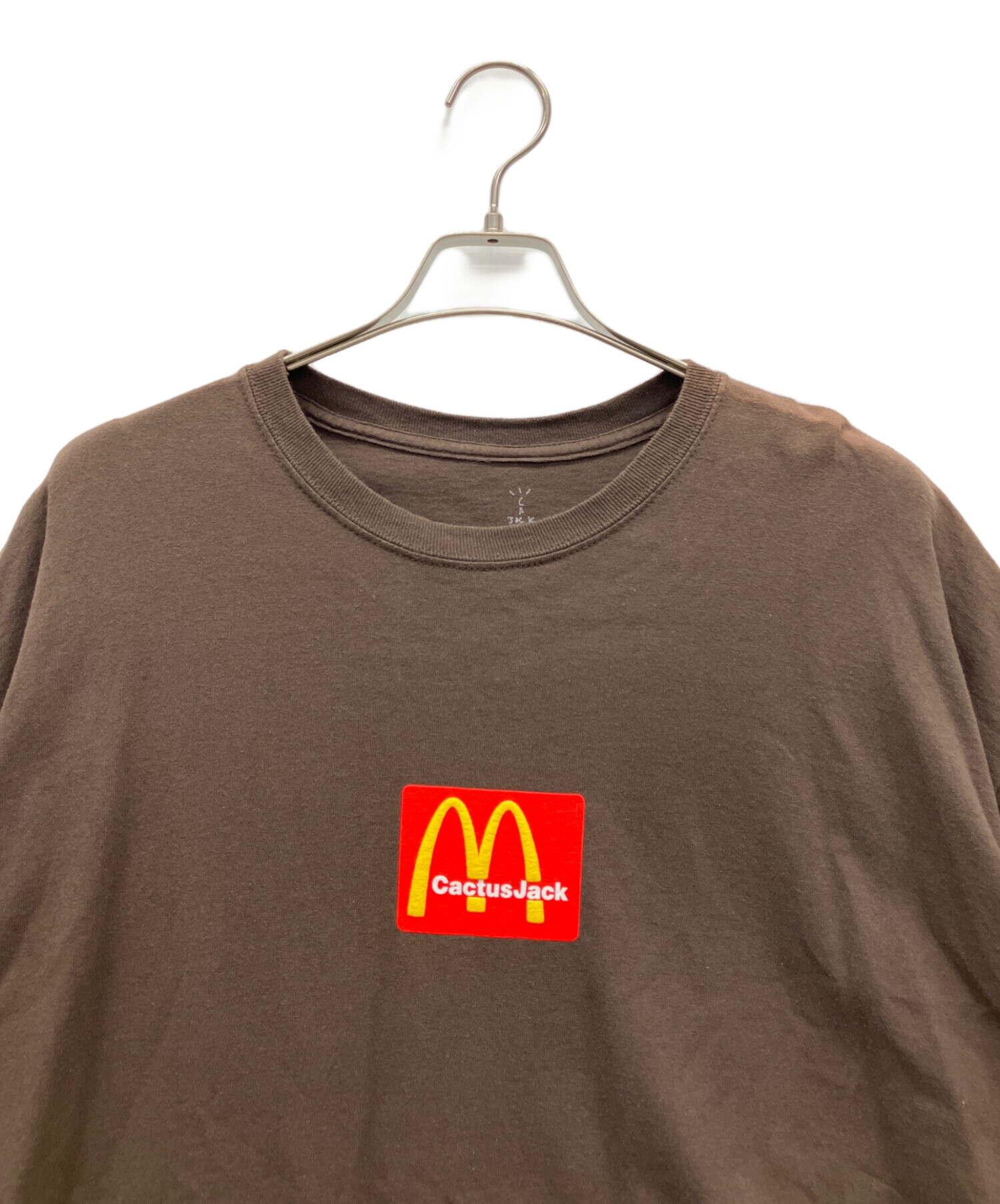 カクタスジャック マクドナルド 両面プリント ロンT 黒 中古・古着通販 