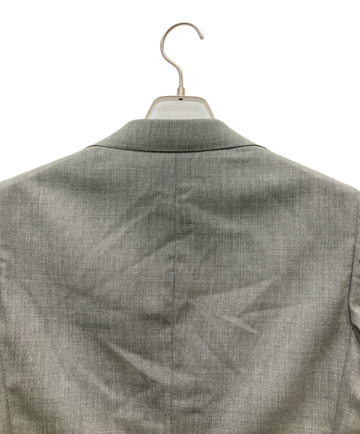 【美品】CANALI カナーリ テーラードジャケット 58 XXL カシミヤ混 中古・古着通販】CANALI (カナーリ) テーラードジャケット グレー