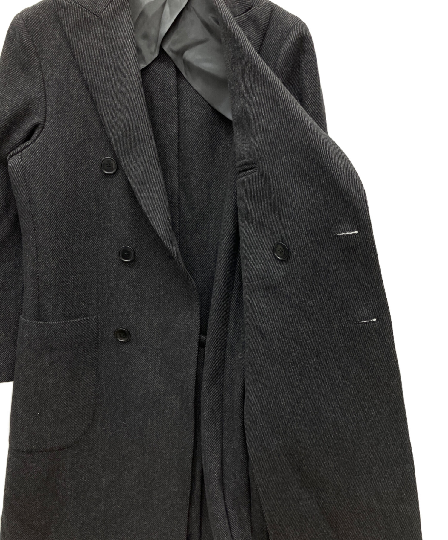 中古・古着通販】LARDINI (ラルディーニ) ダブルジャケット ブラック