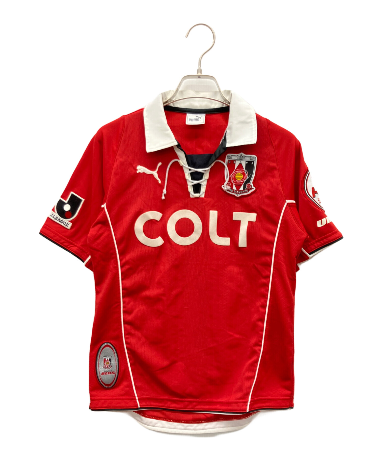 PUMA プーマ 2002浦和レッズHレプリカユニフォーム/J1リーグ/L-O 中古・古着通販】浦和レッズ (ウラワレッズ) PUMA (プーマ) サッカー