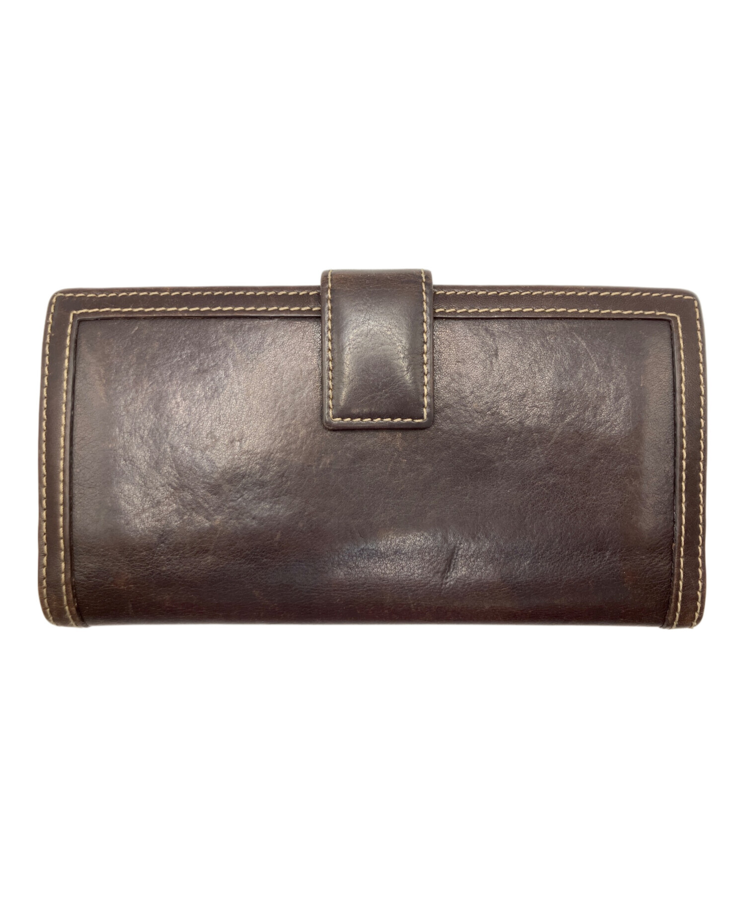 Gucci　グッチ　長財布　チェーン　ブラウン　財布　中古 中古・古着通販】GUCCI (グッチ) 長財布 ブラウン｜ブランド・古着通販