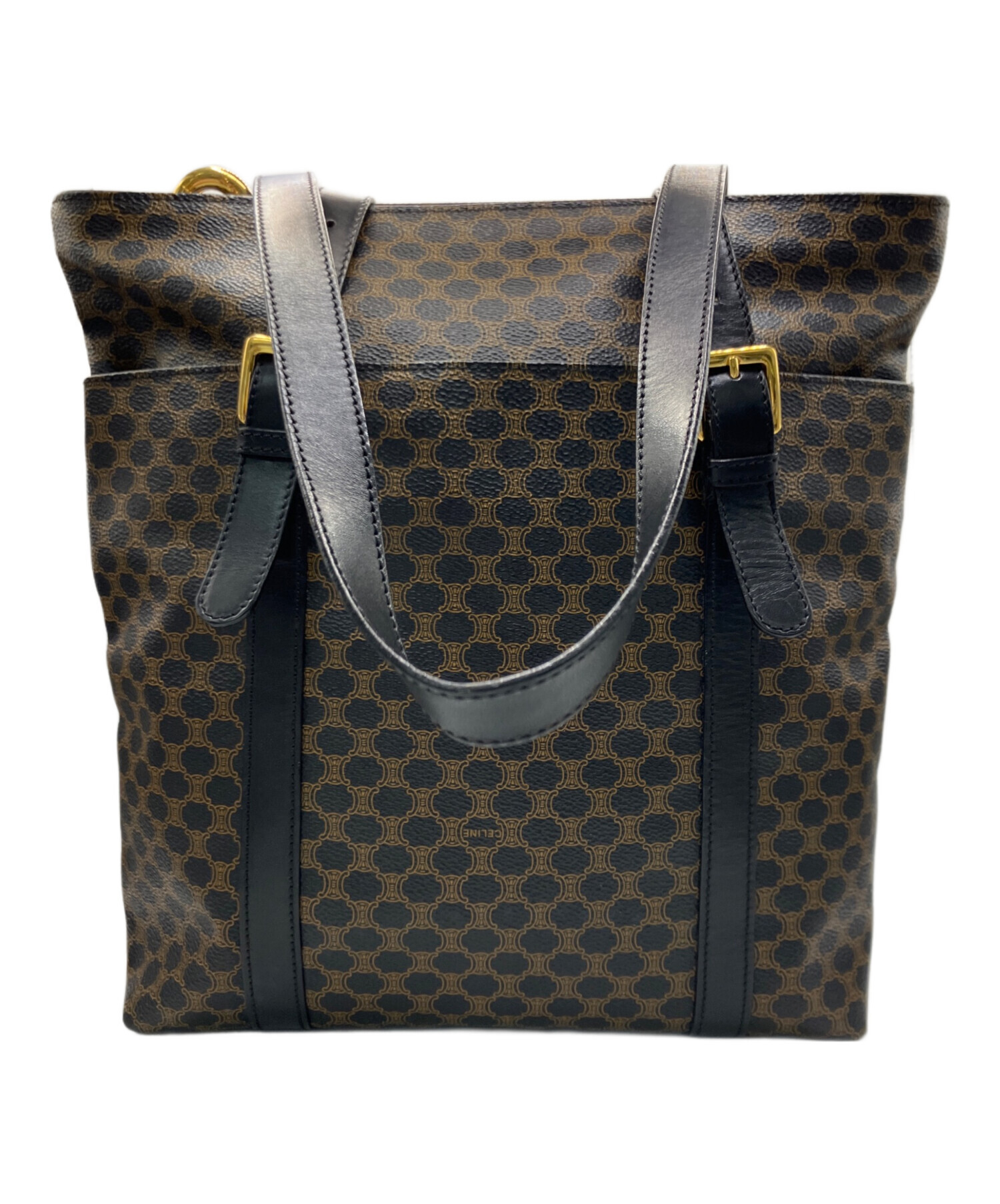 中古・古着通販】CELINE (セリーヌ) トートバッグ ブラック｜ブランド 