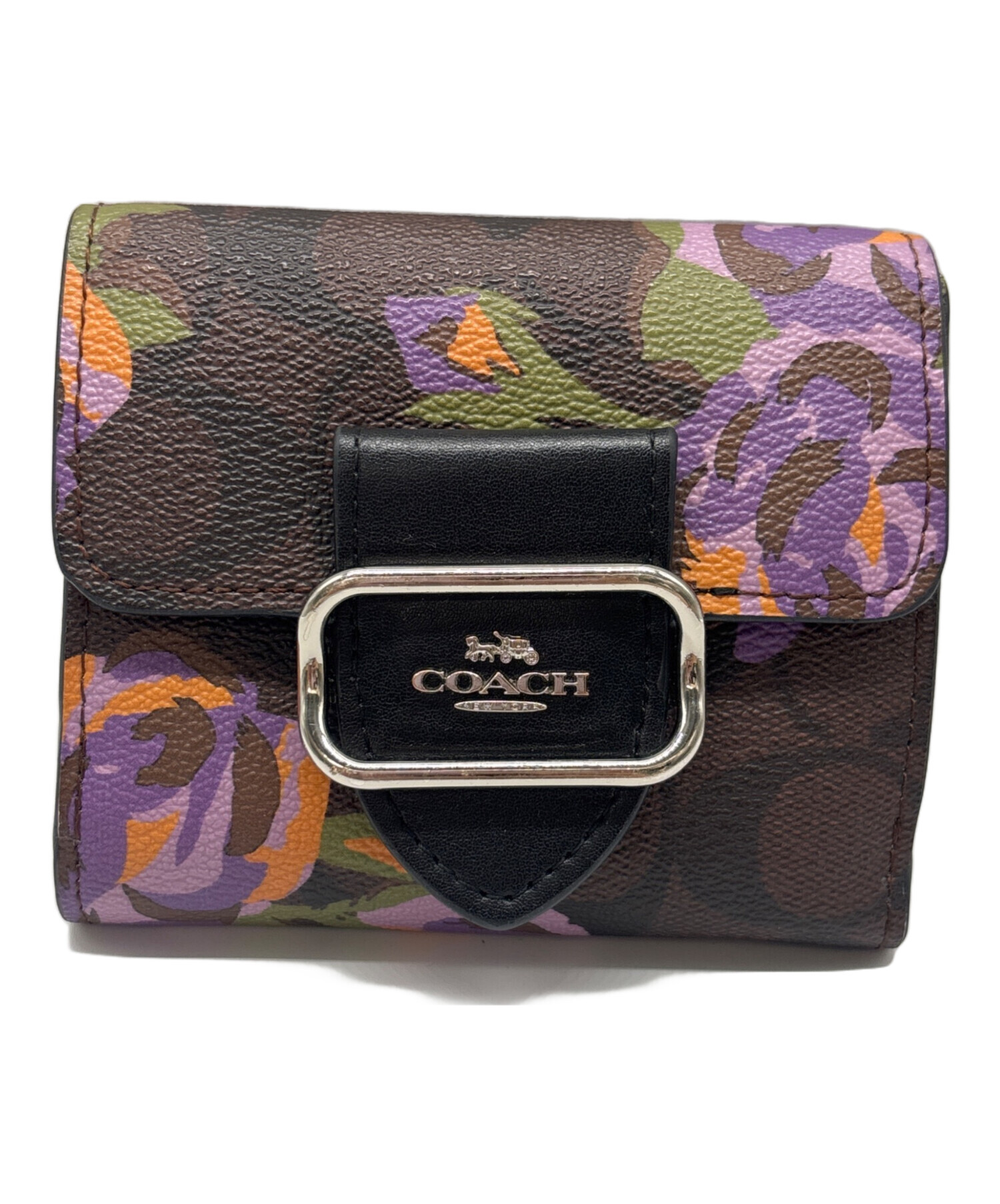 中古・古着通販】COACH (コーチ) スモールモーガンウォレットグネ