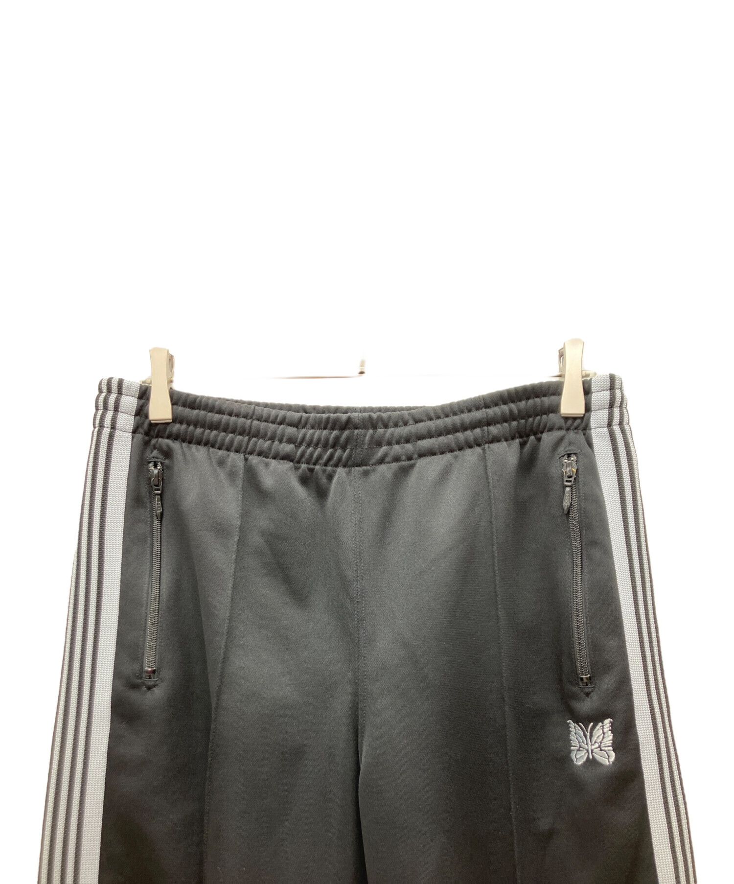 中古・古着通販】Needles (ニードルズ) トラックパンツ ブラック 中古・古着通販】Needles (ニードルズ) トラックパンツ ブラック