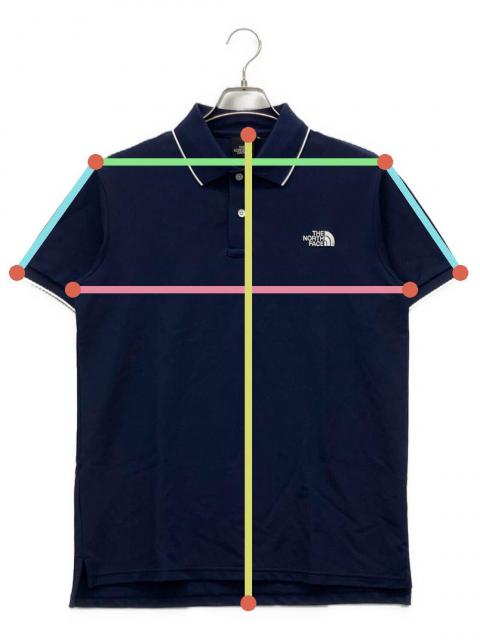 THE NORTH FACE PURPLE LABEL ポロシャツ S 紺 【古着】【中古】【送料無料】 中古・古着通販】THE NORTH FACE (ザ ノース フェイス) 半袖ポロシャツ