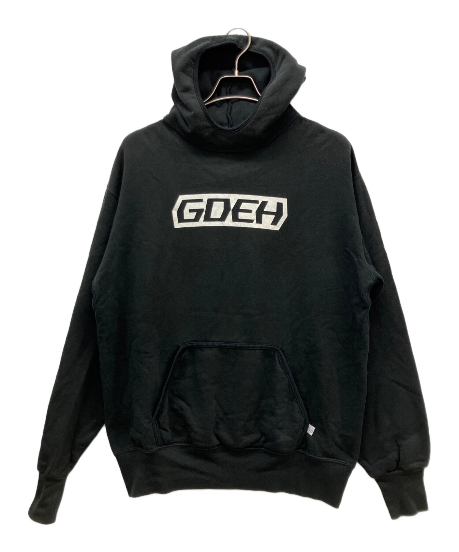 専用取引 GOODENOGH GE フェルトロゴパーカー ブラック Lサイズ 中古・古着通販】GOODENOUGH (グッドイナフ) ベンチレーションプル