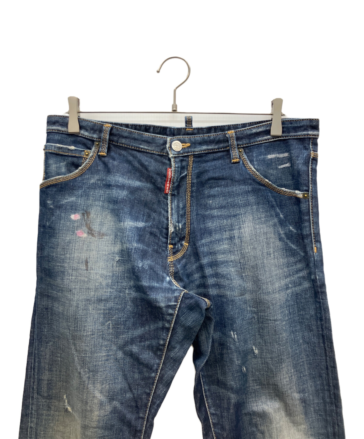 中古・古着通販】DSQUARED2 (ディースクエアード) ダメージデニム