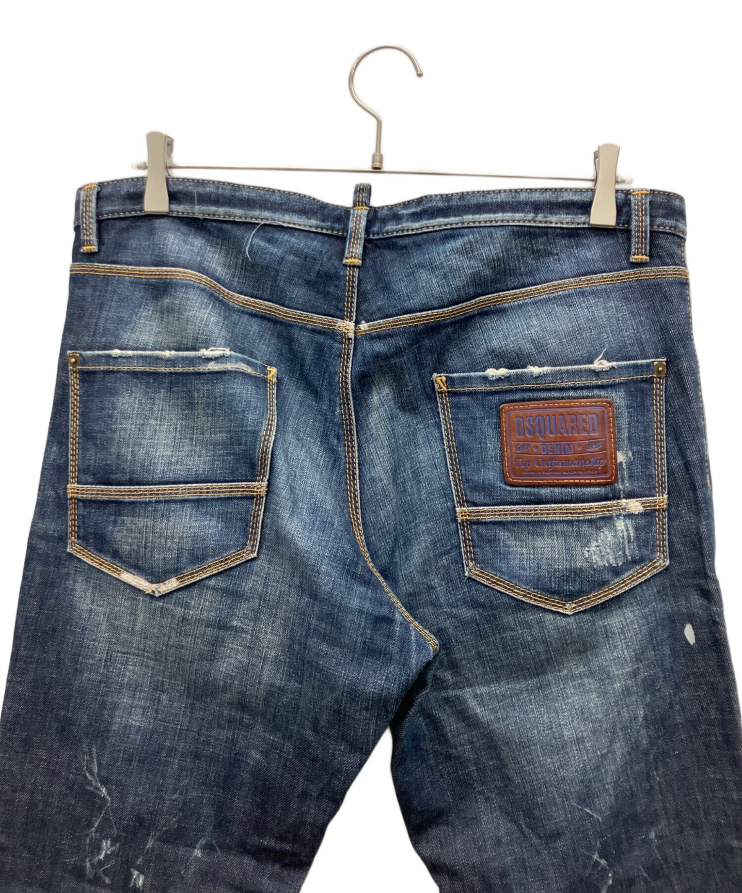 中古・古着通販】DSQUARED2 (ディースクエアード) ダメージデニム
