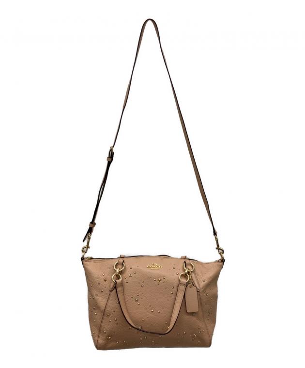 中古・古着通販】COACH (コーチ) 2WAYショルダーバッグ ピンク