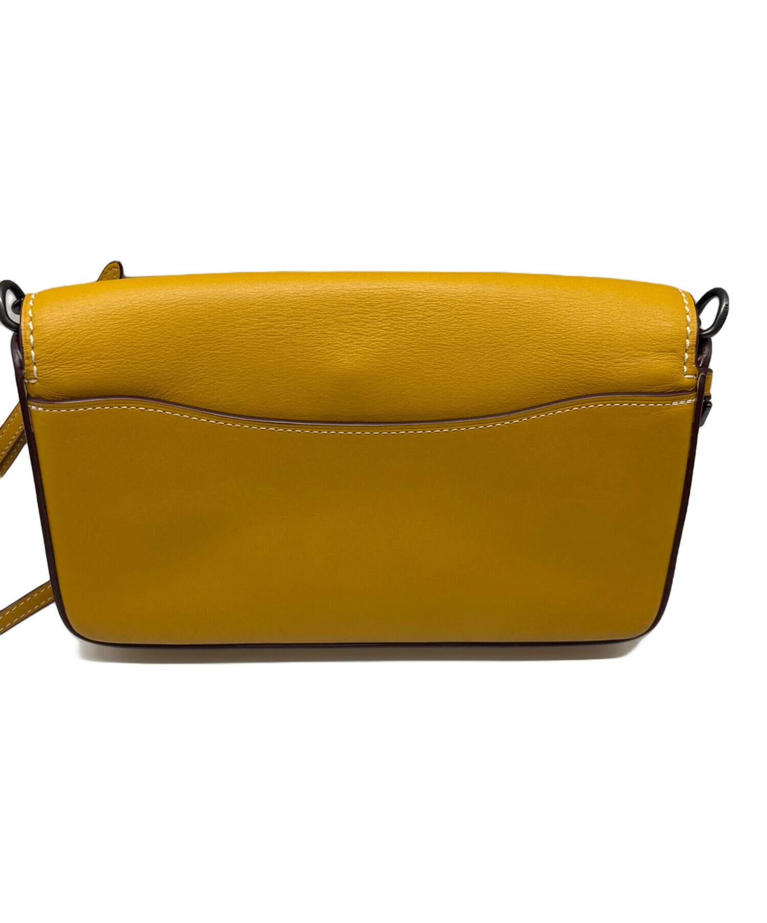 中古・古着通販】COACH (コーチ) ショルダーポーチ イエロー｜ブランド