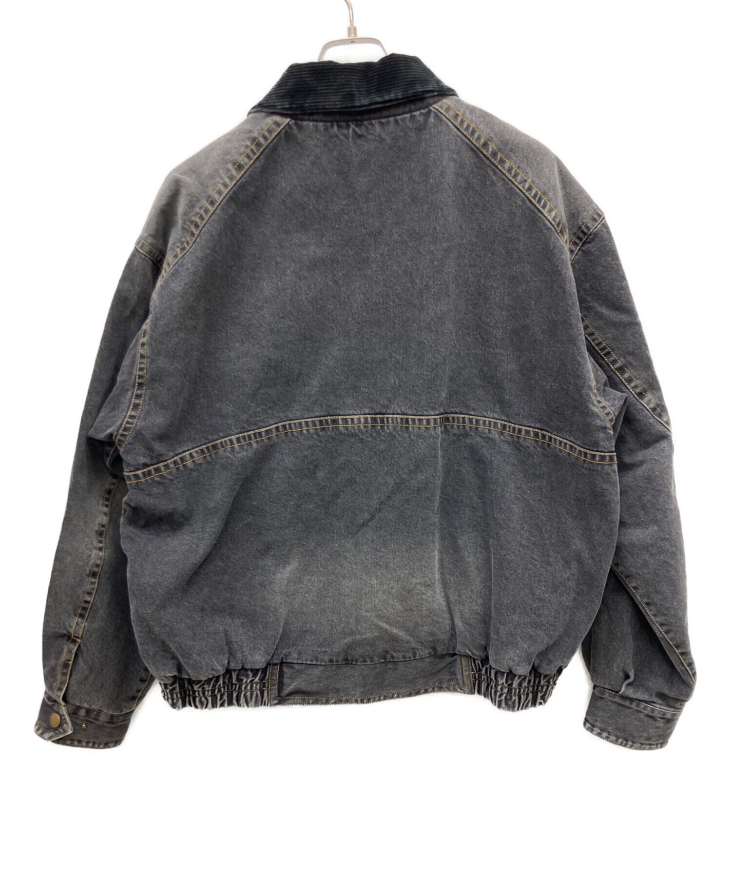 中古・古着通販】Bleme (ブレム) デニムジャケット グレー サイズ:XL 