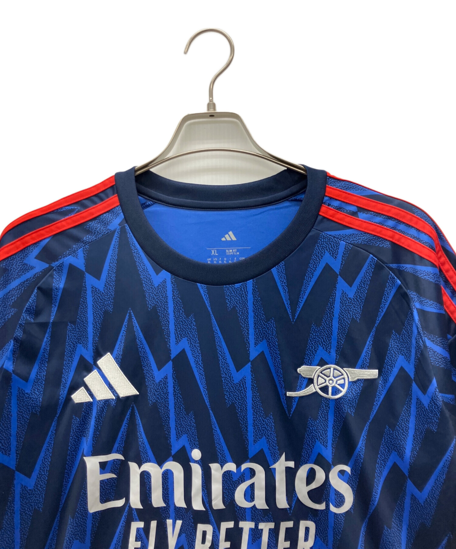 【正規品】adidas ネイビーゲームシャツ PETROVIĆ 16 中古・古着通販】adidas (アディダス) ゲームシャツ ネイビー サイズ