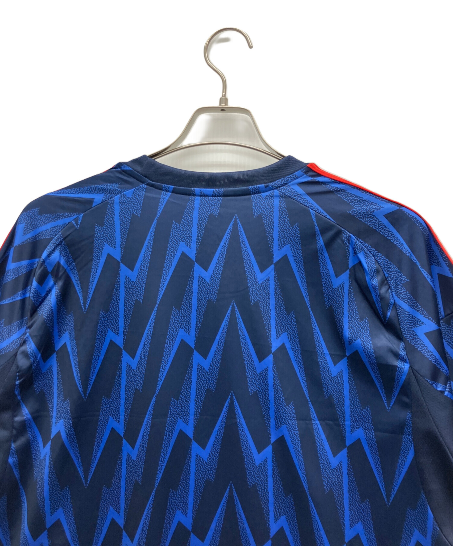 中古・古着通販】adidas (アディダス) ゲームシャツ ネイビー サイズ
