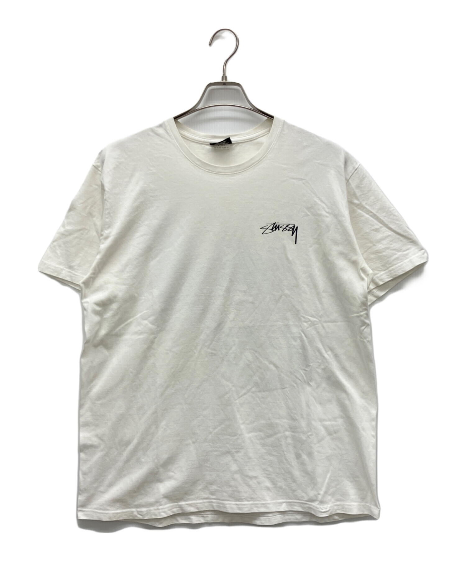 OLD STUSSY 半袖シャツ XL 白 中古・古着通販】stussy (ステューシー) 半袖Tシャツ ホワイト サイズ