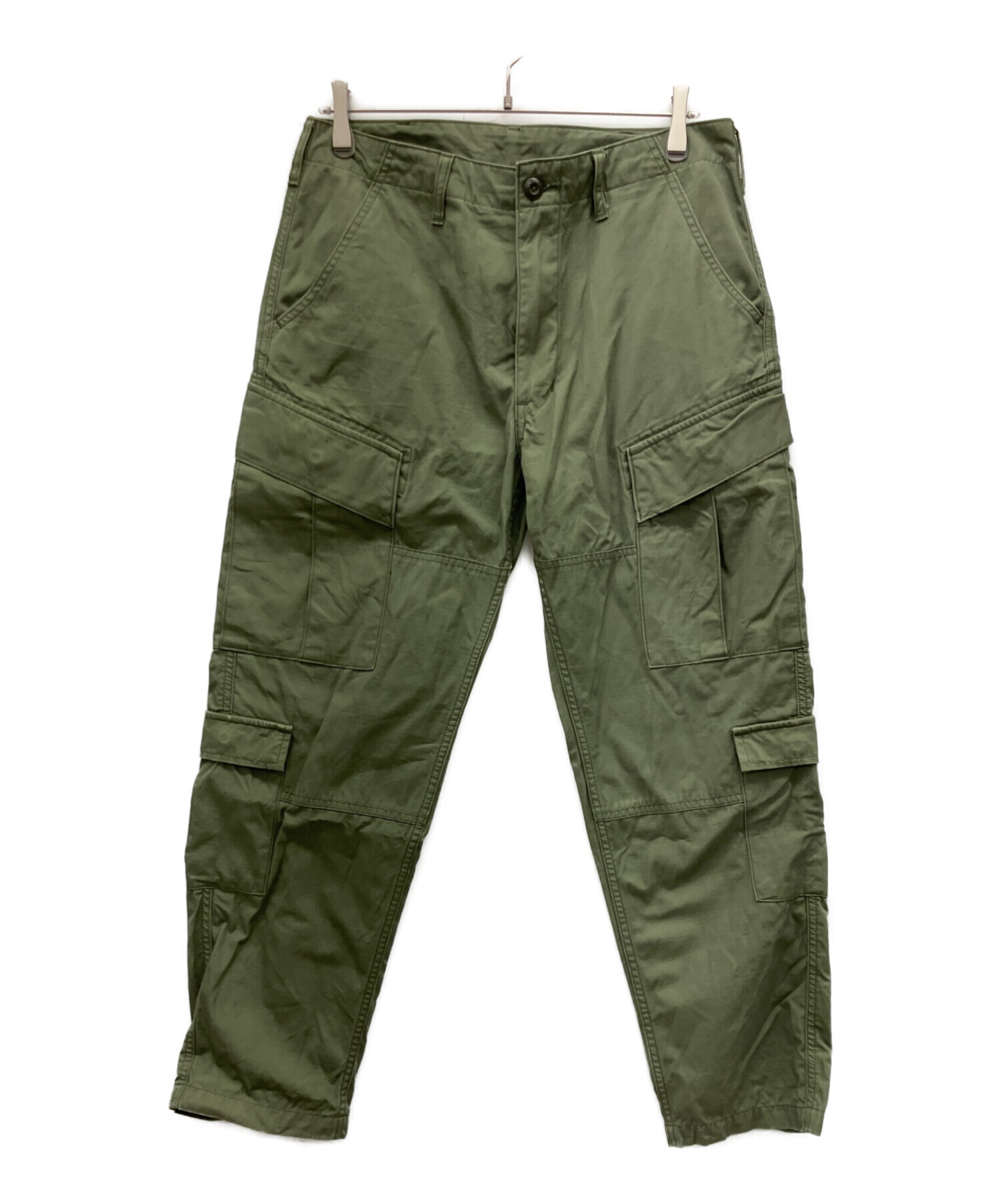 v*様 【新品】Alpha Industriesコンバットカーゴパンツ オリーブ 中古・古着通販】ALPHA (アルファ) コンバットカーゴパンツ カーキ