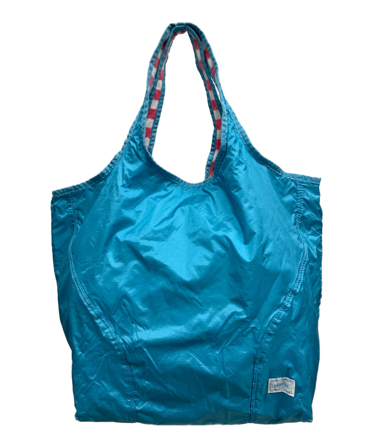 中古・古着通販】PORTER (ポーター) リバーシブルトートバッグ スカイ