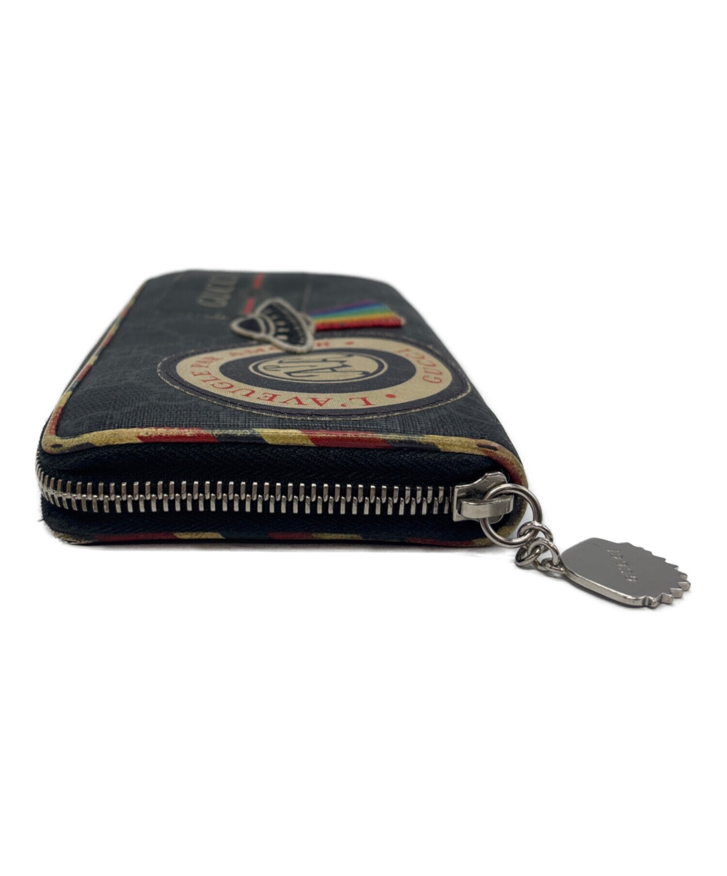 中古・古着通販】GUCCI (グッチ) 長財布 ブラック｜ブランド・古着通販
