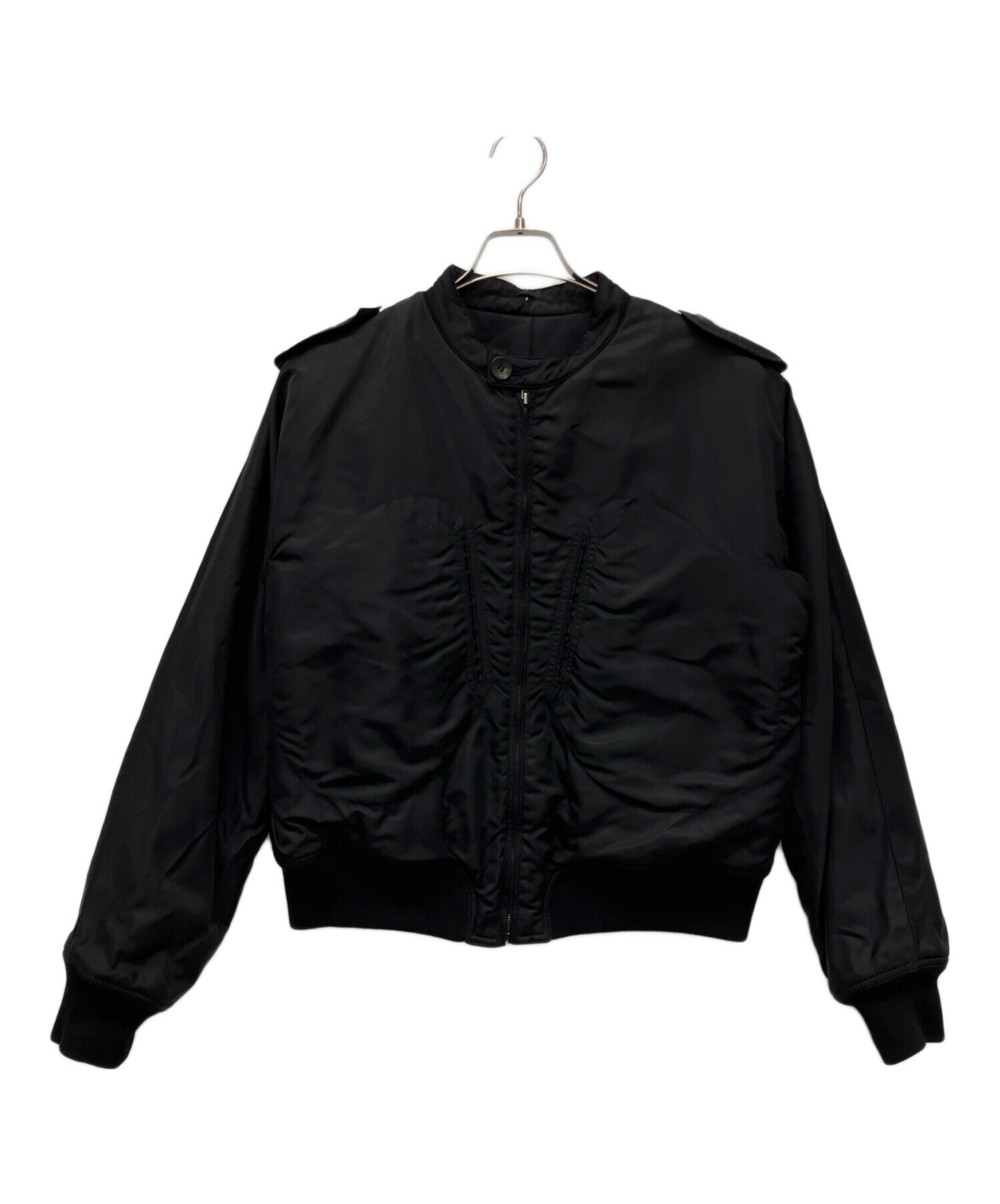 グッチ フェニックスジャンパー GUCCI ボンバージャケット 中古・古着通販】GUCCI (グッチ) ボンバージャケット ブラック サイズ