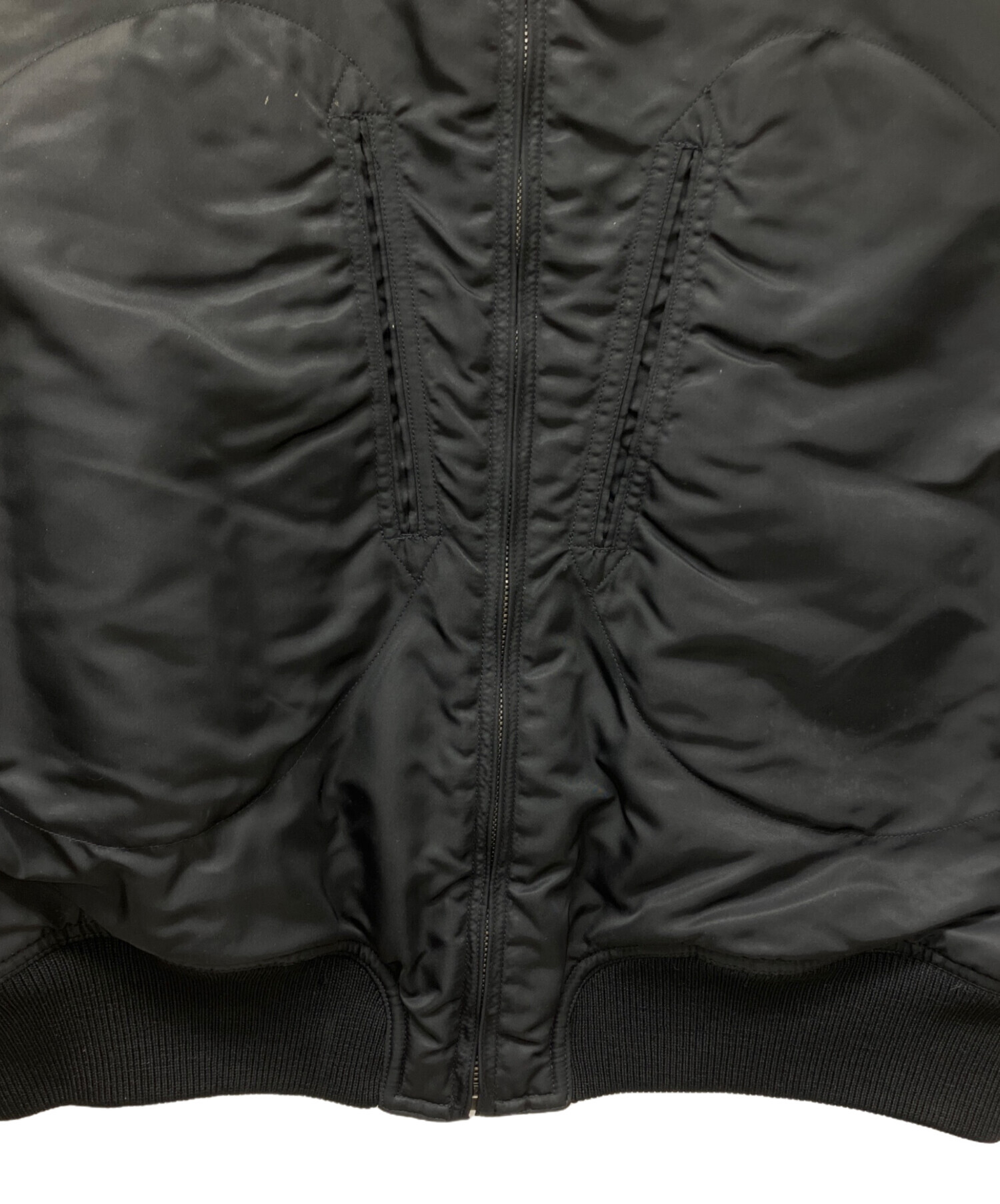 中古・古着通販】GUCCI (グッチ) ボンバージャケット ブラック サイズ