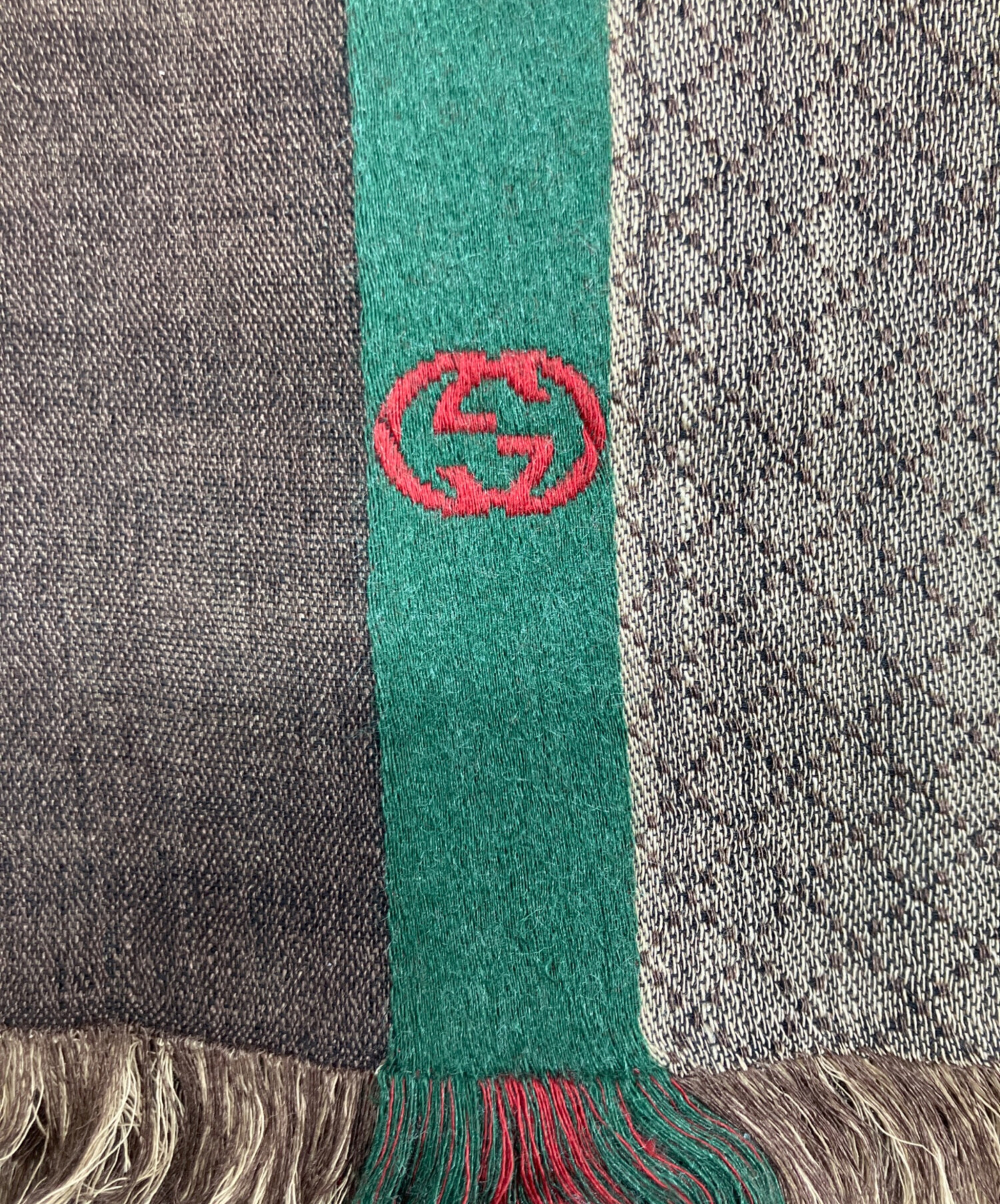中古・古着通販】GUCCI (グッチ) マフラー ブラウン｜ブランド・古着