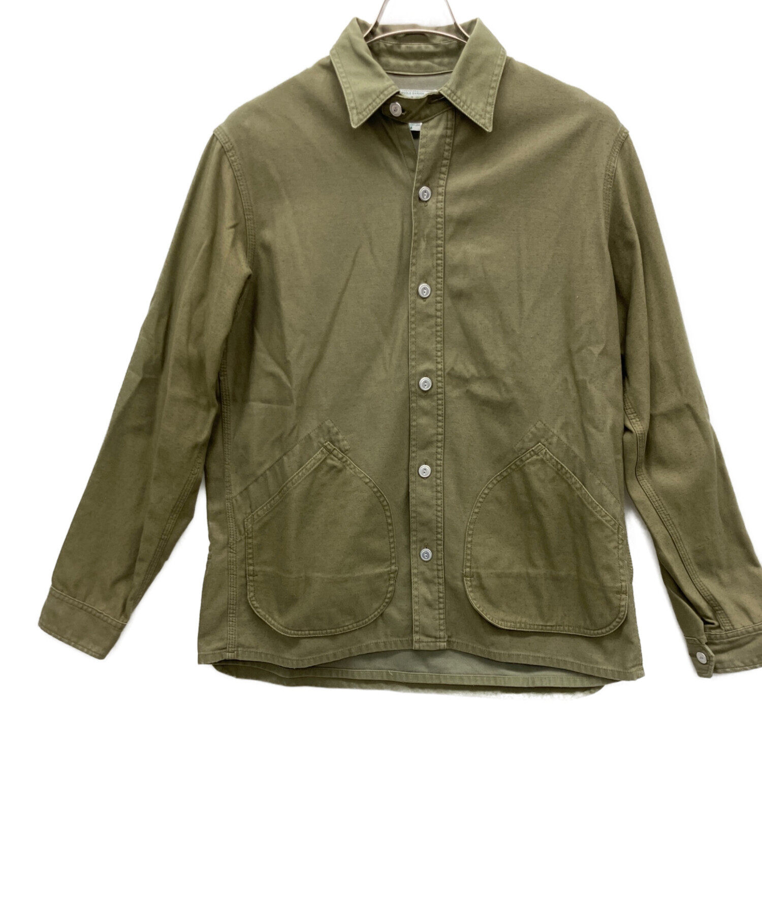 中古・古着通販】SASSAFRAS (ササフラス) 長袖シャツ オリーブ サイズ