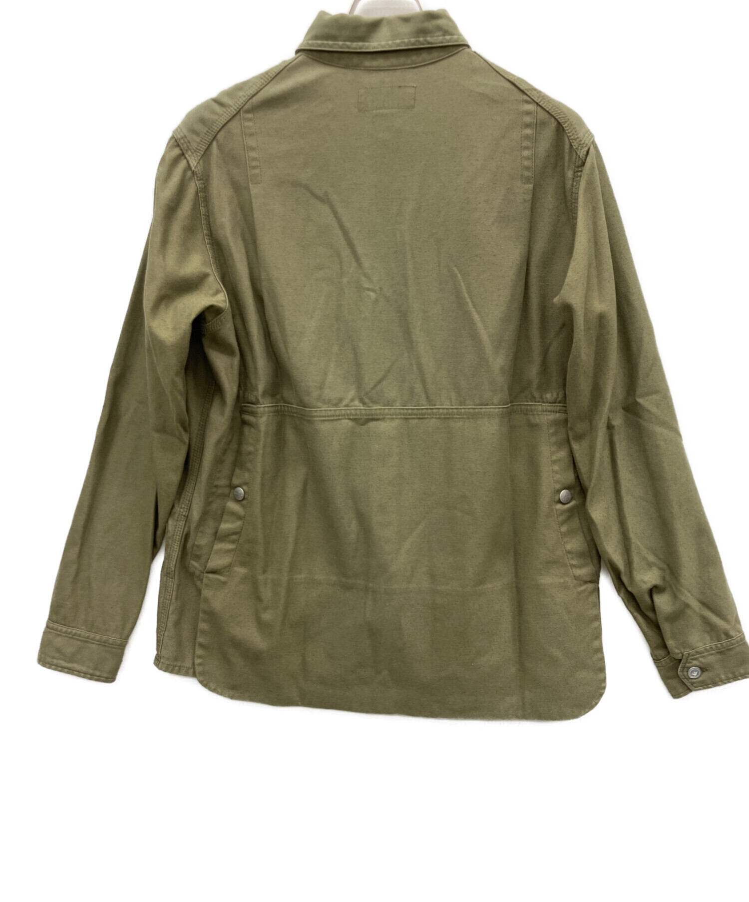 中古・古着通販】SASSAFRAS (ササフラス) 長袖シャツ オリーブ サイズ