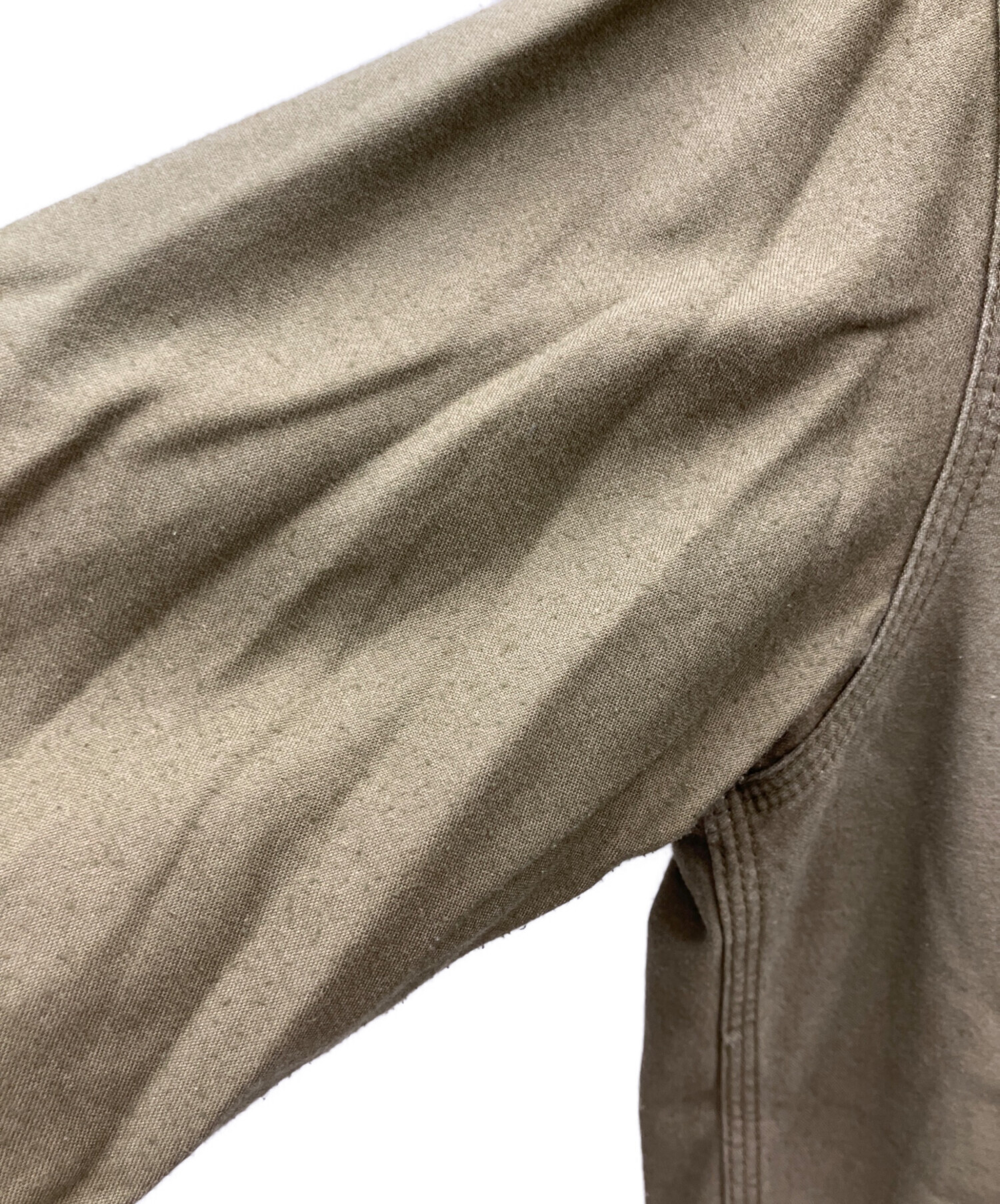 中古・古着通販】SASSAFRAS (ササフラス) 長袖シャツ オリーブ サイズ