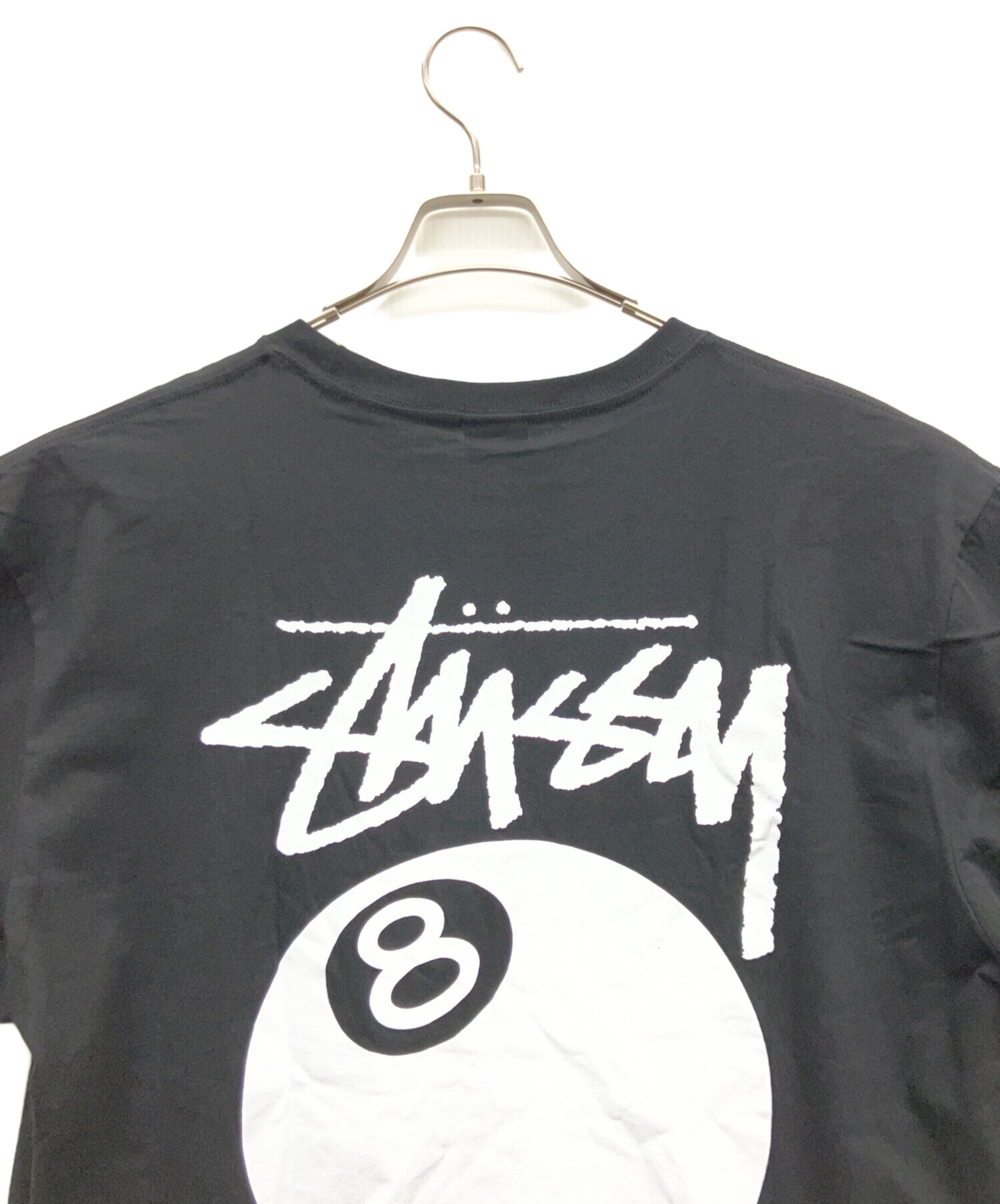 中古・古着通販】stussy (ステューシー) 半袖カットソー ブラック 