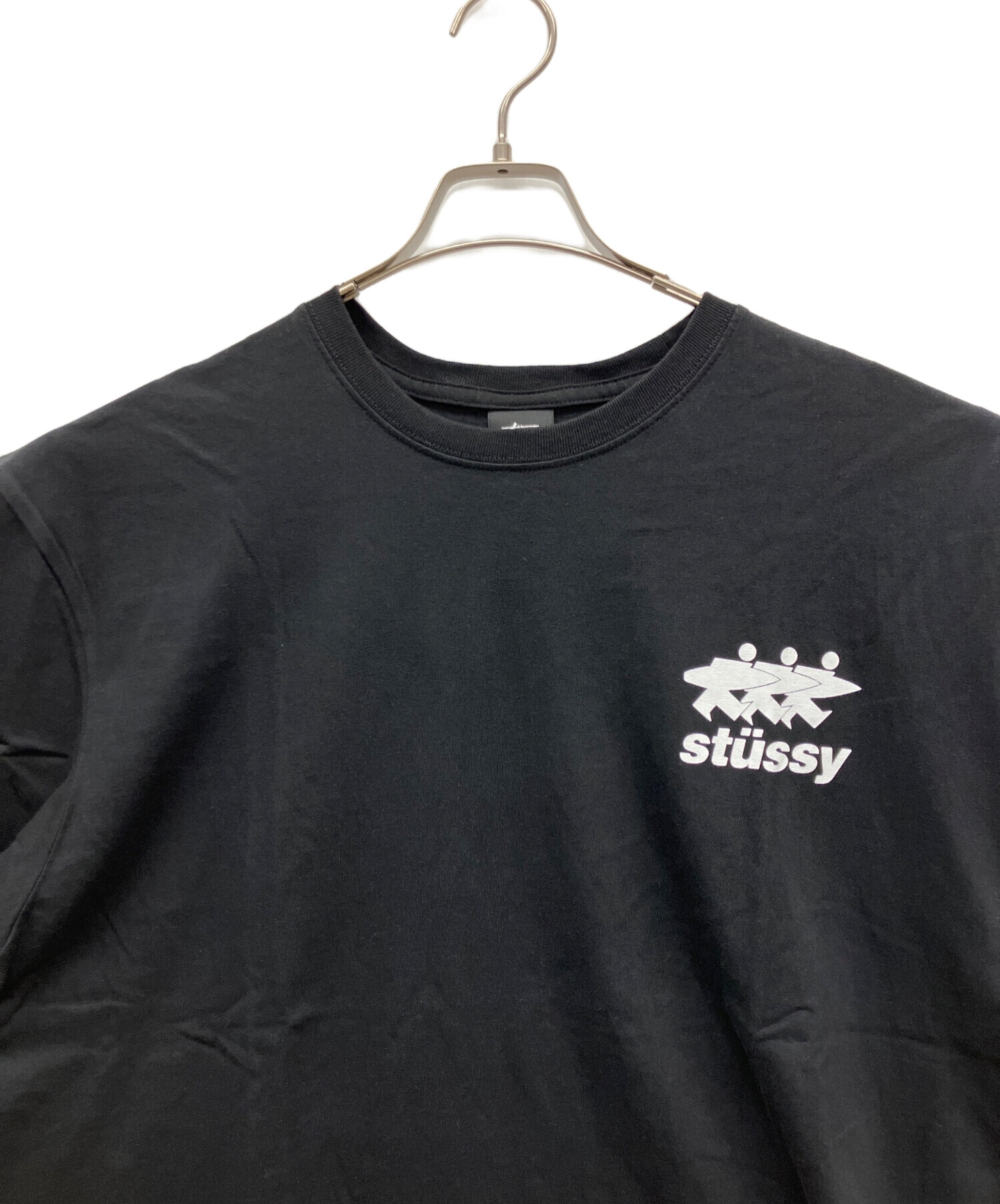 中古・古着通販】stussy (ステューシー) 半袖カットソー ブラック
