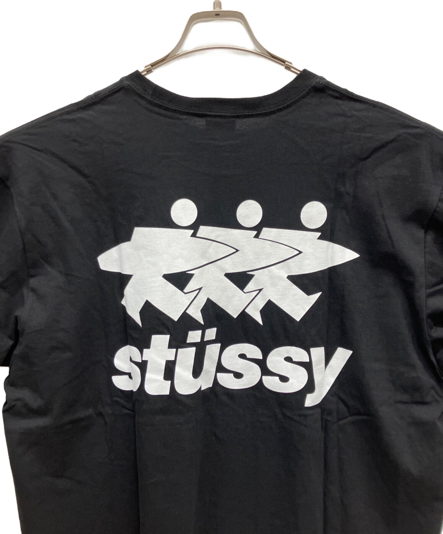 中古・古着通販】stussy (ステューシー) 半袖カットソー ブラック