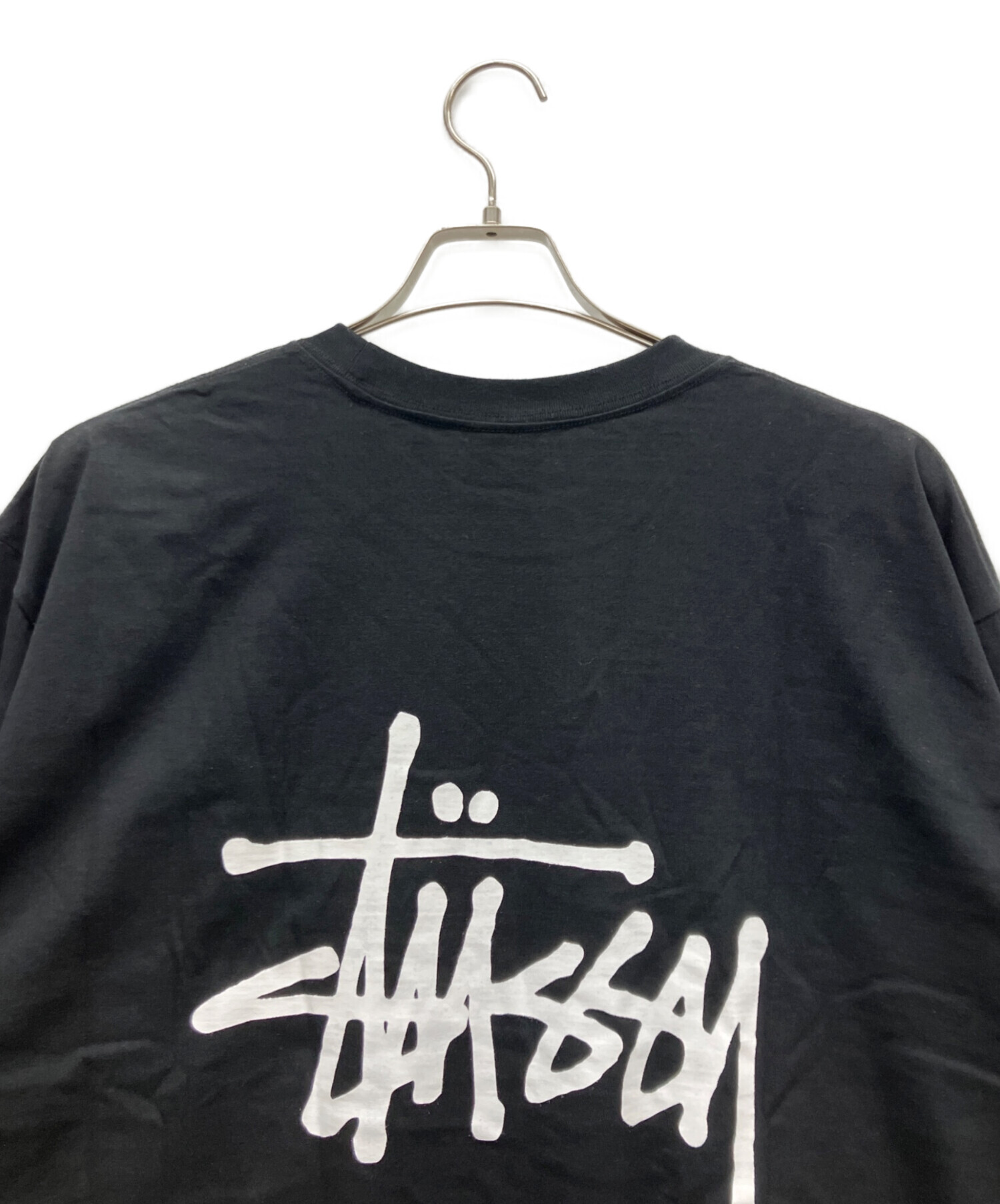 中古・古着通販】stussy (ステューシー) 長袖カットソー ブラック
