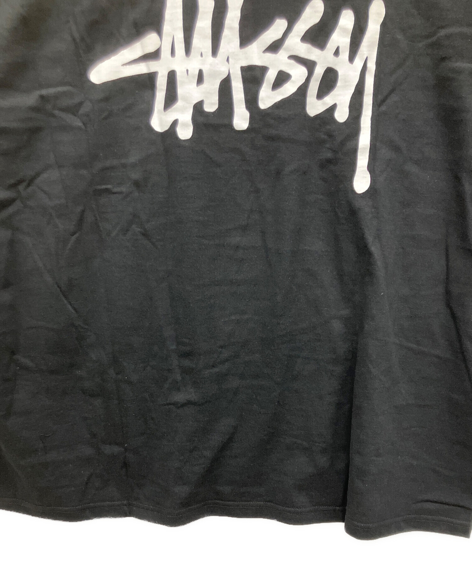 中古・古着通販】stussy (ステューシー) 長袖カットソー ブラック