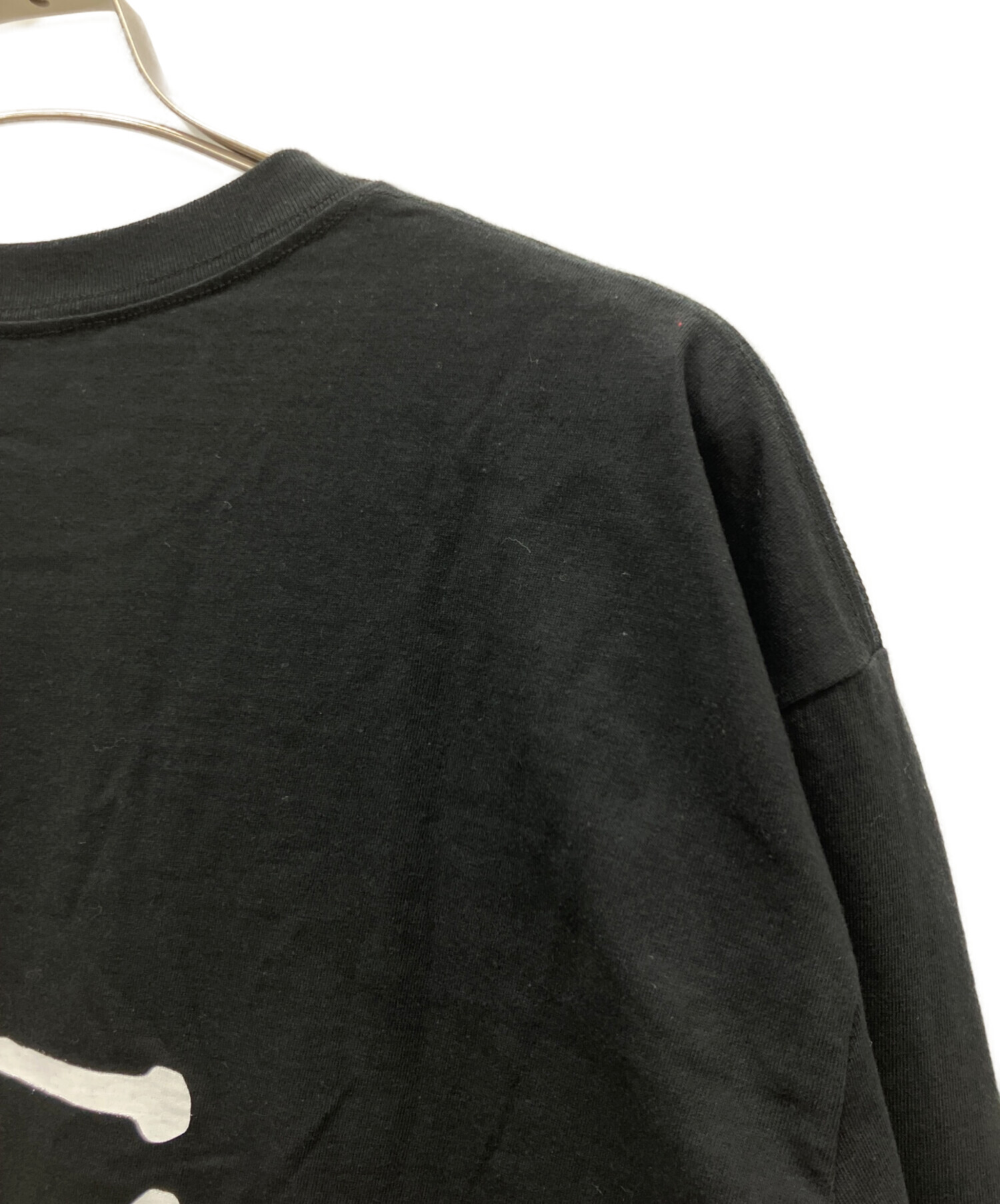 お値下げ！【未着用】Stussy XL 長袖 カットソー ブラック 中古・古着通販】stussy (ステューシー) 長袖カットソー ブラック