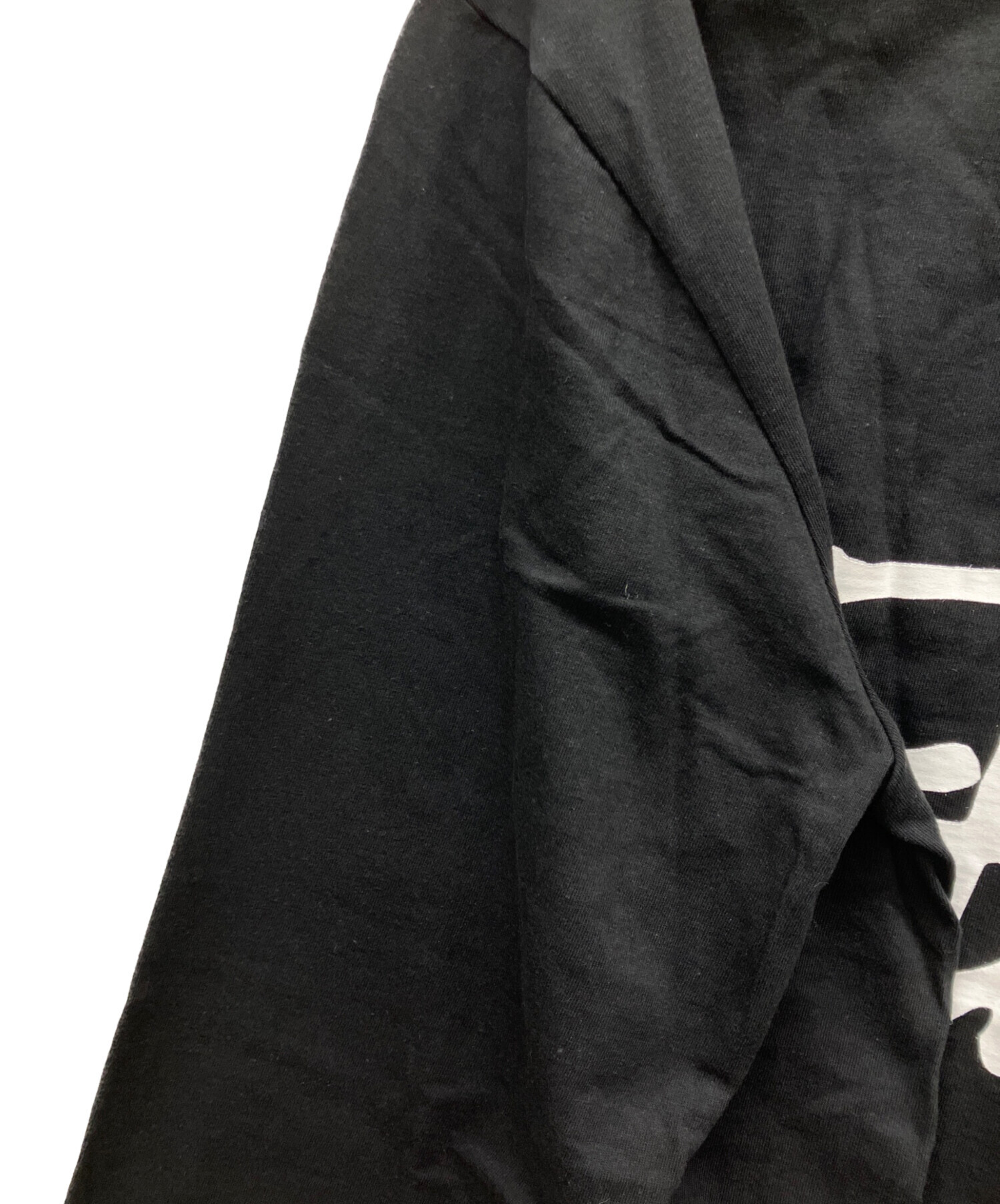 お値下げ！【未着用】Stussy XL 長袖 カットソー ブラック 中古・古着通販】stussy (ステューシー) 長袖カットソー ブラック