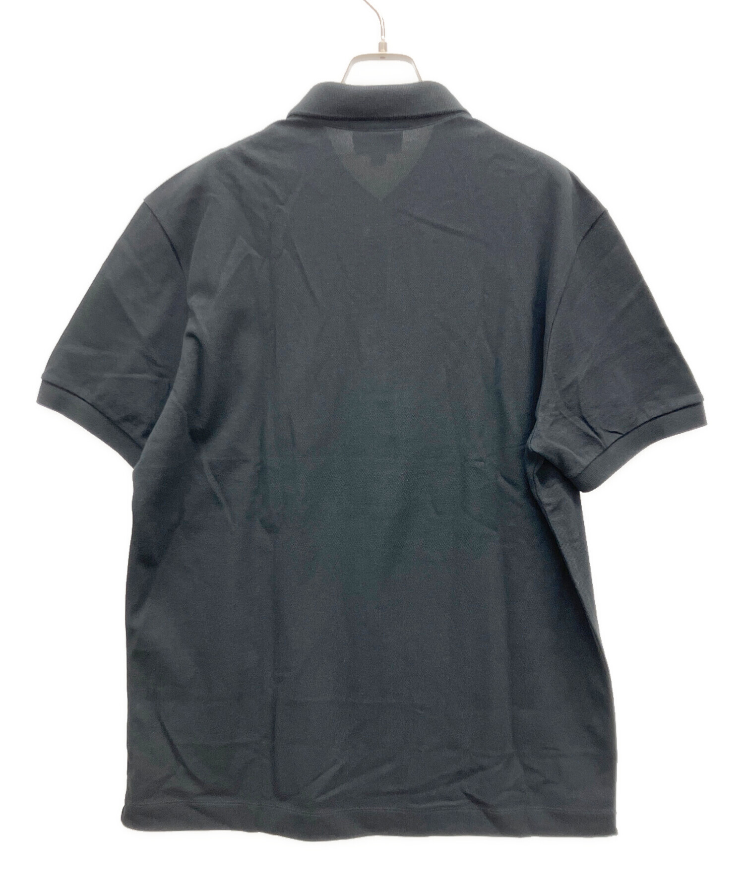 中古・古着通販】LACOSTE (ラコステ) 半袖ポロシャツ ブラック サイズ